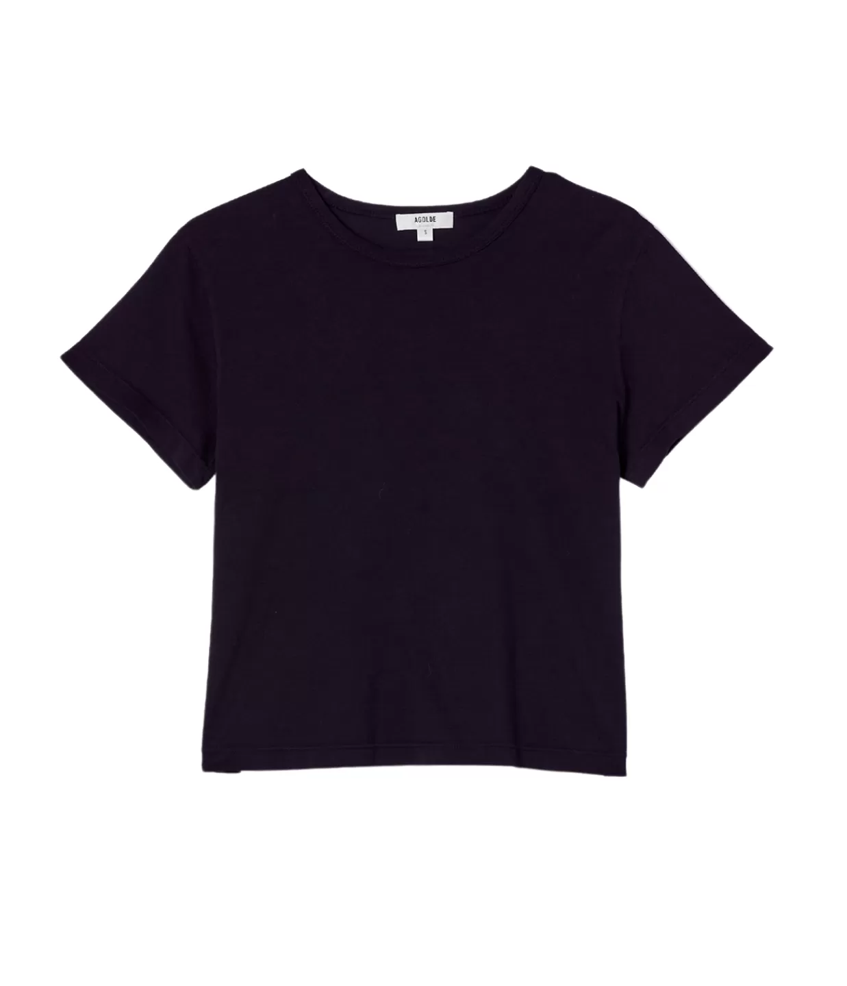 New Adine Cropped Tee In Black T-Shirts & Tanks