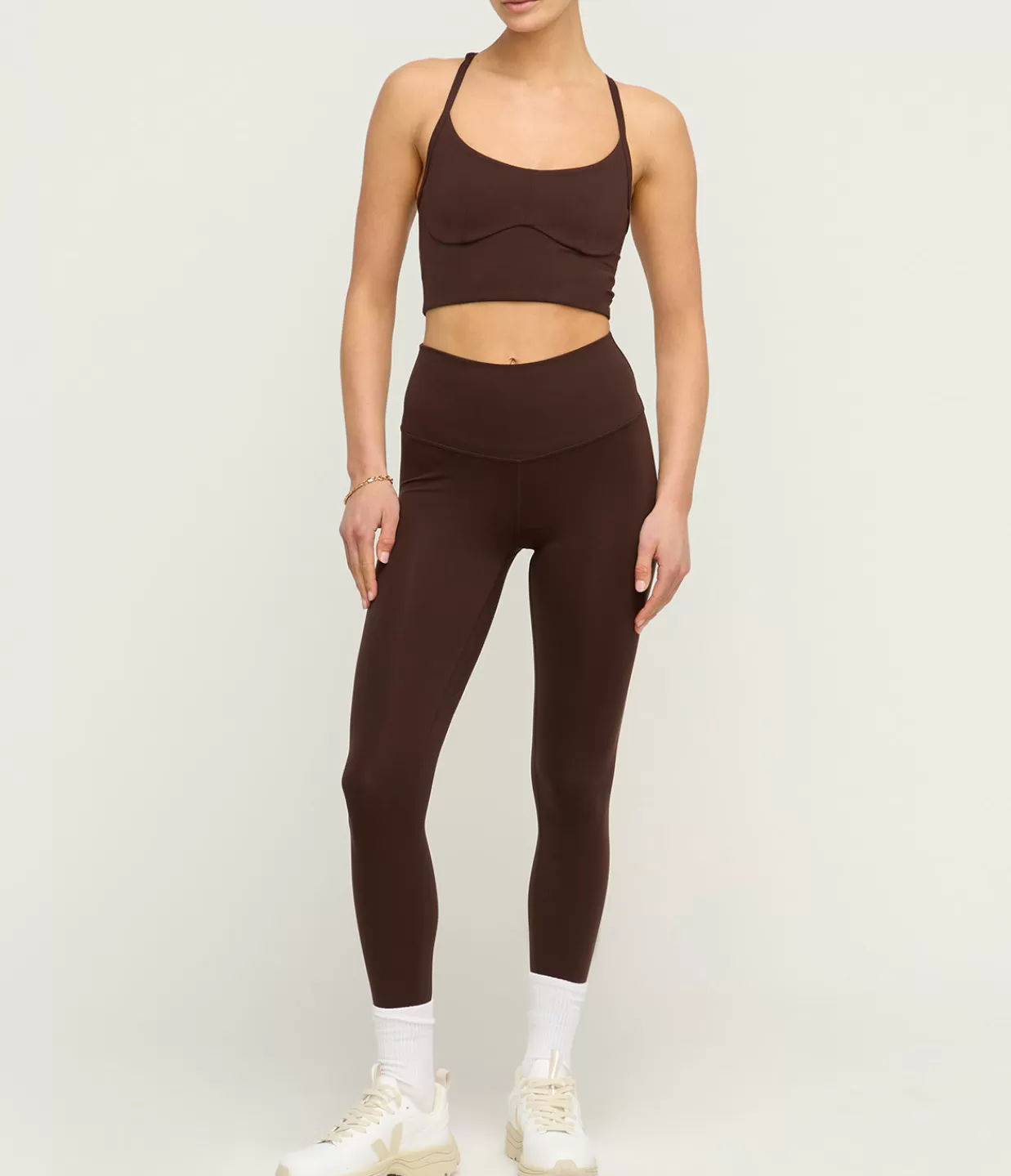 Store Always Surrey Bra In Coffee Bean Activewear