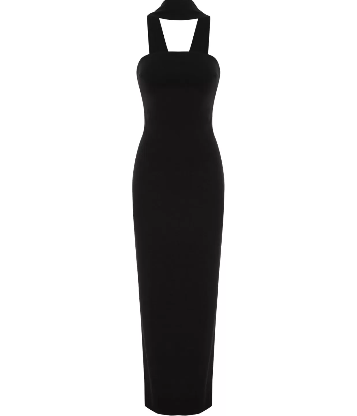 Flash Sale Amari Crepe Knit Strapless Dress In Black Dresses