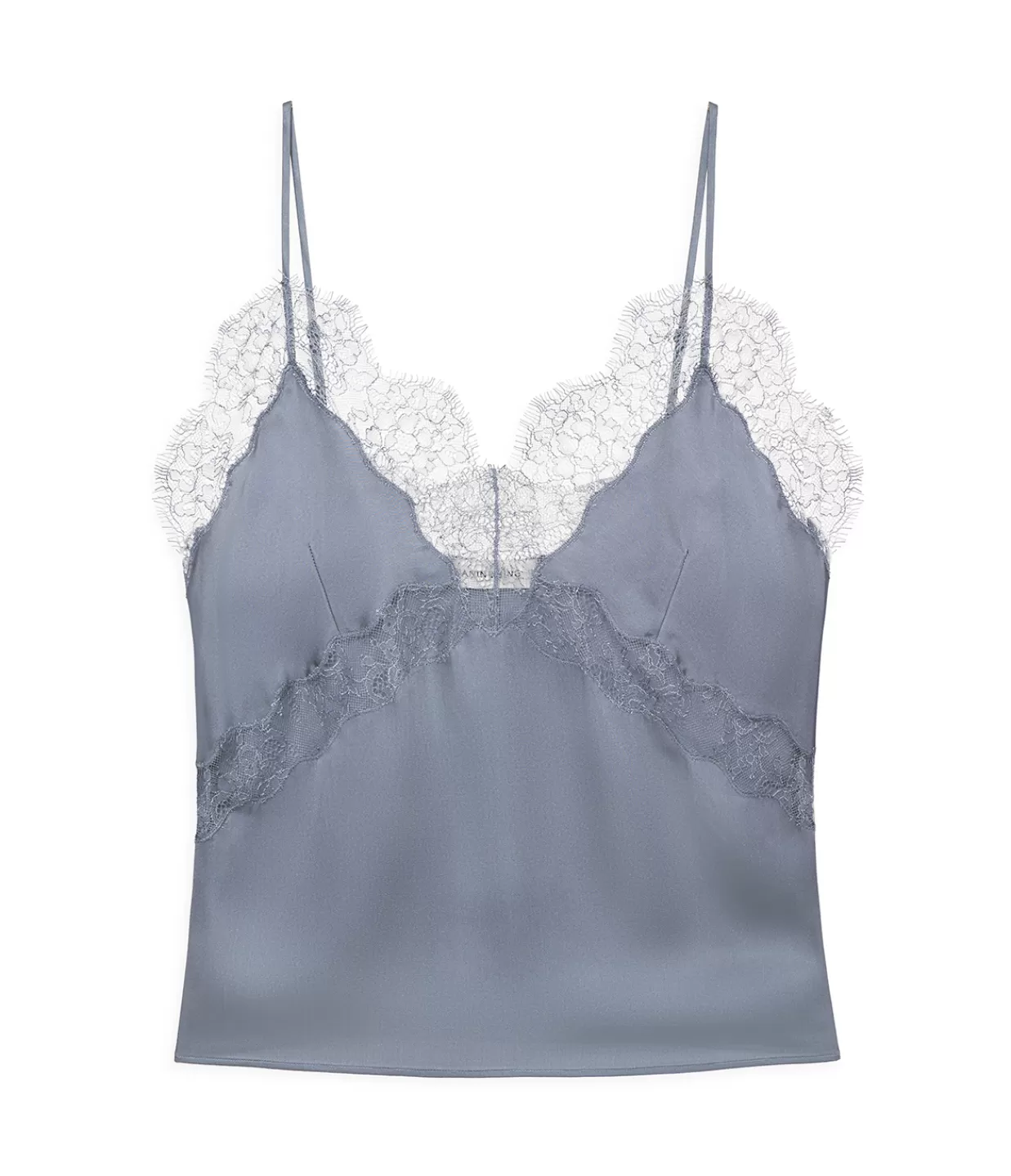 Store Amelie Camisole In Grey Tops