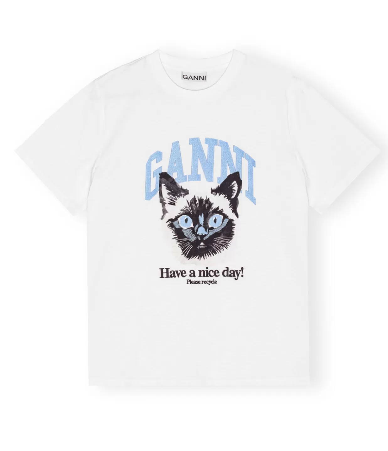 Online Basic Jersey Cat Relaxed T-shirt T-Shirts & Tanks