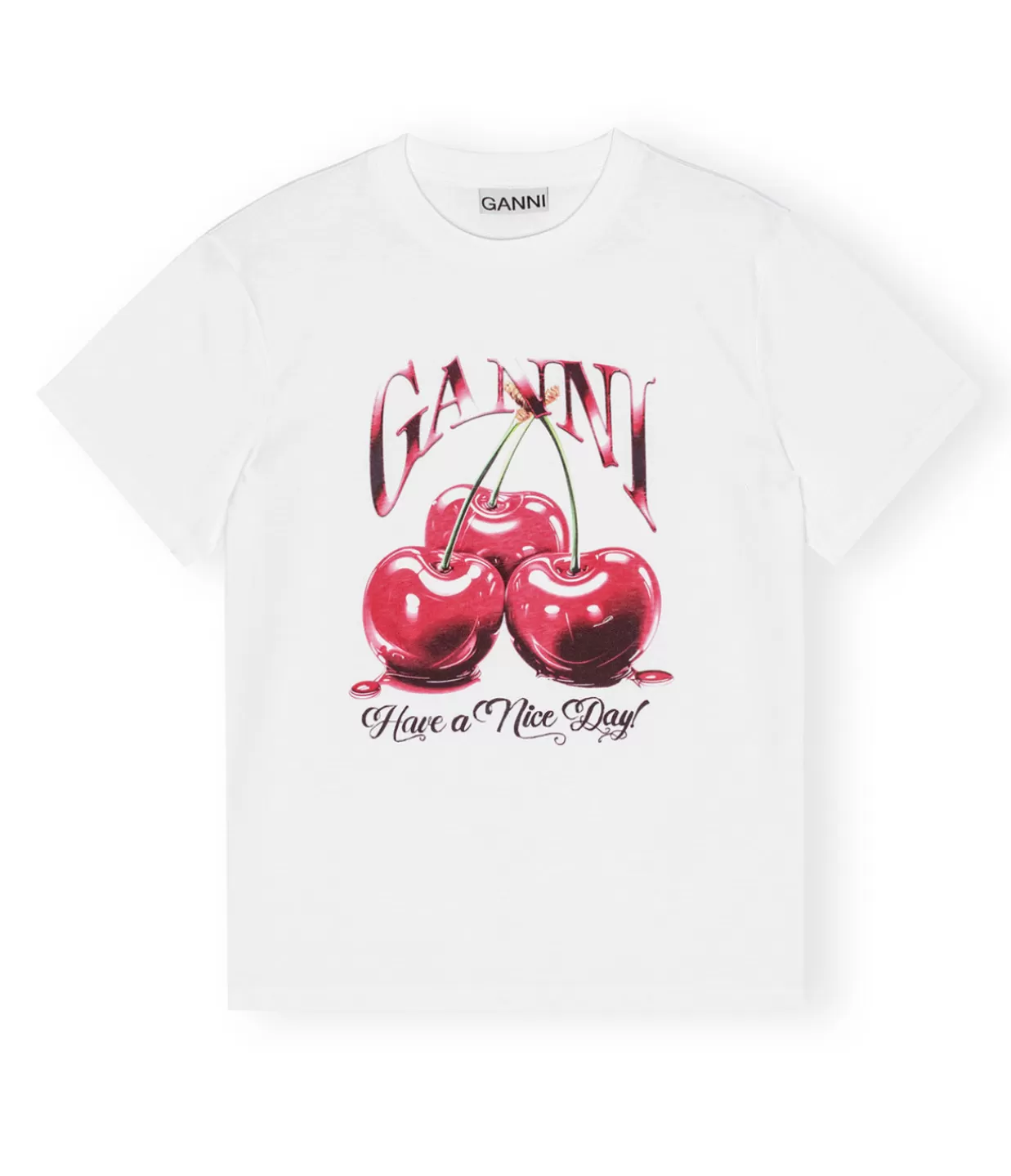 Best Basic Jersey Cherry Relaxed T-shirt T-Shirts & Tanks