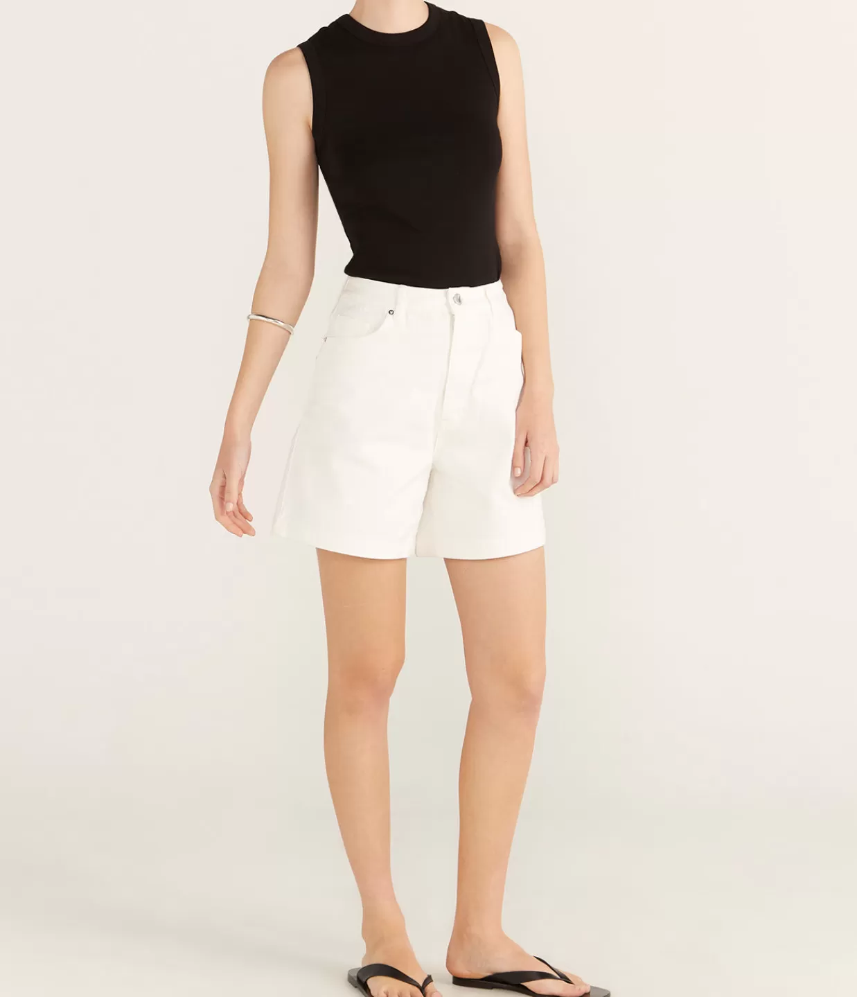 Cheap Brody Short In Vintage White Shorts | Denim
