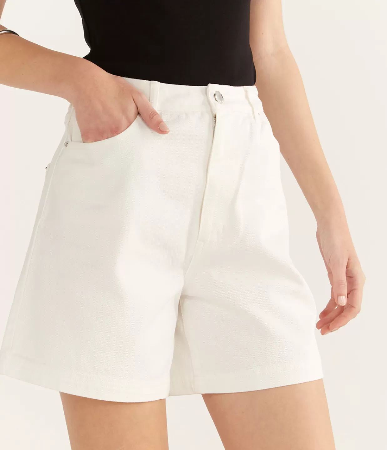 Cheap Brody Short In Vintage White Shorts | Denim