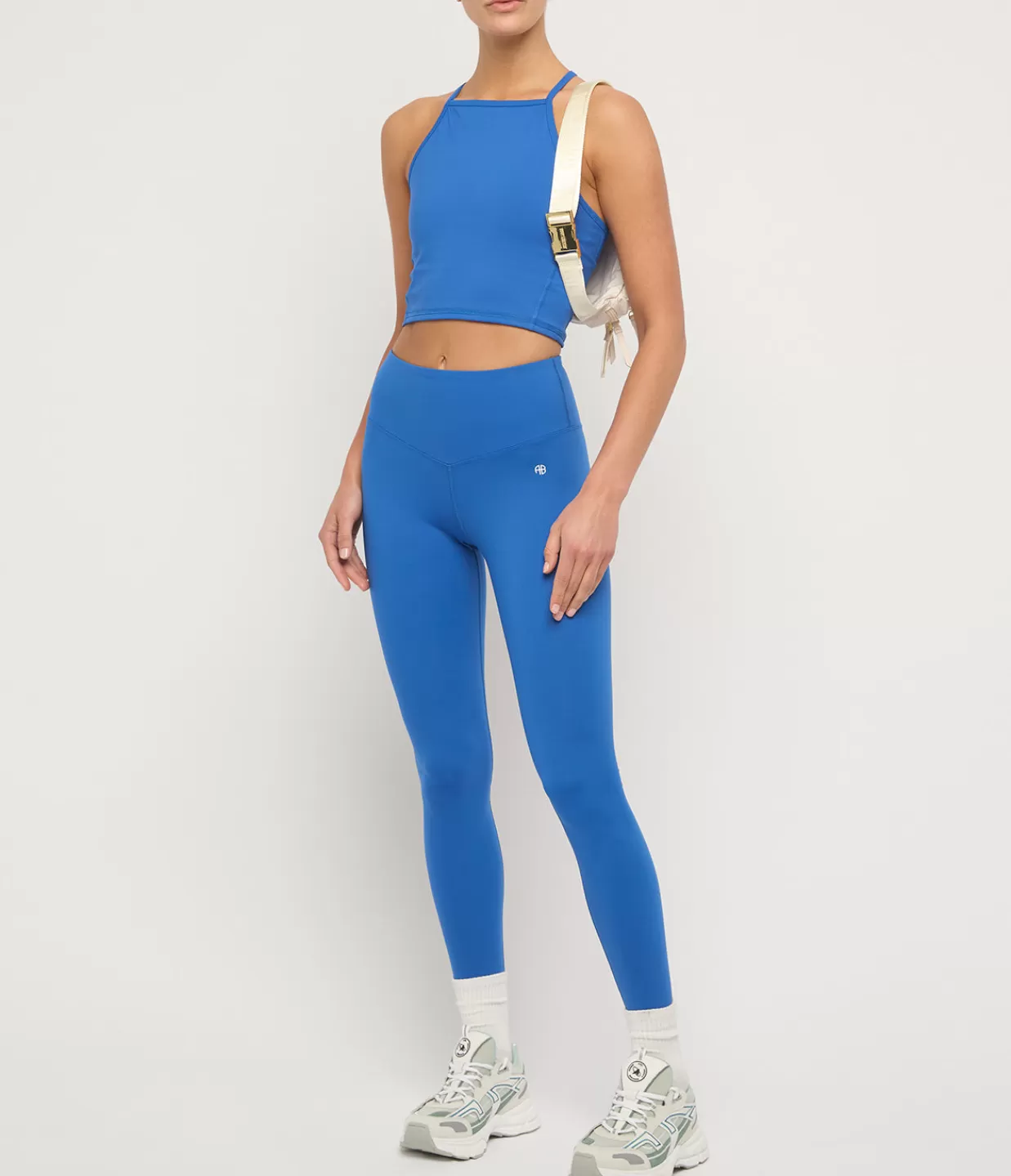 Best Cai Tank In Electric Blue Activewear