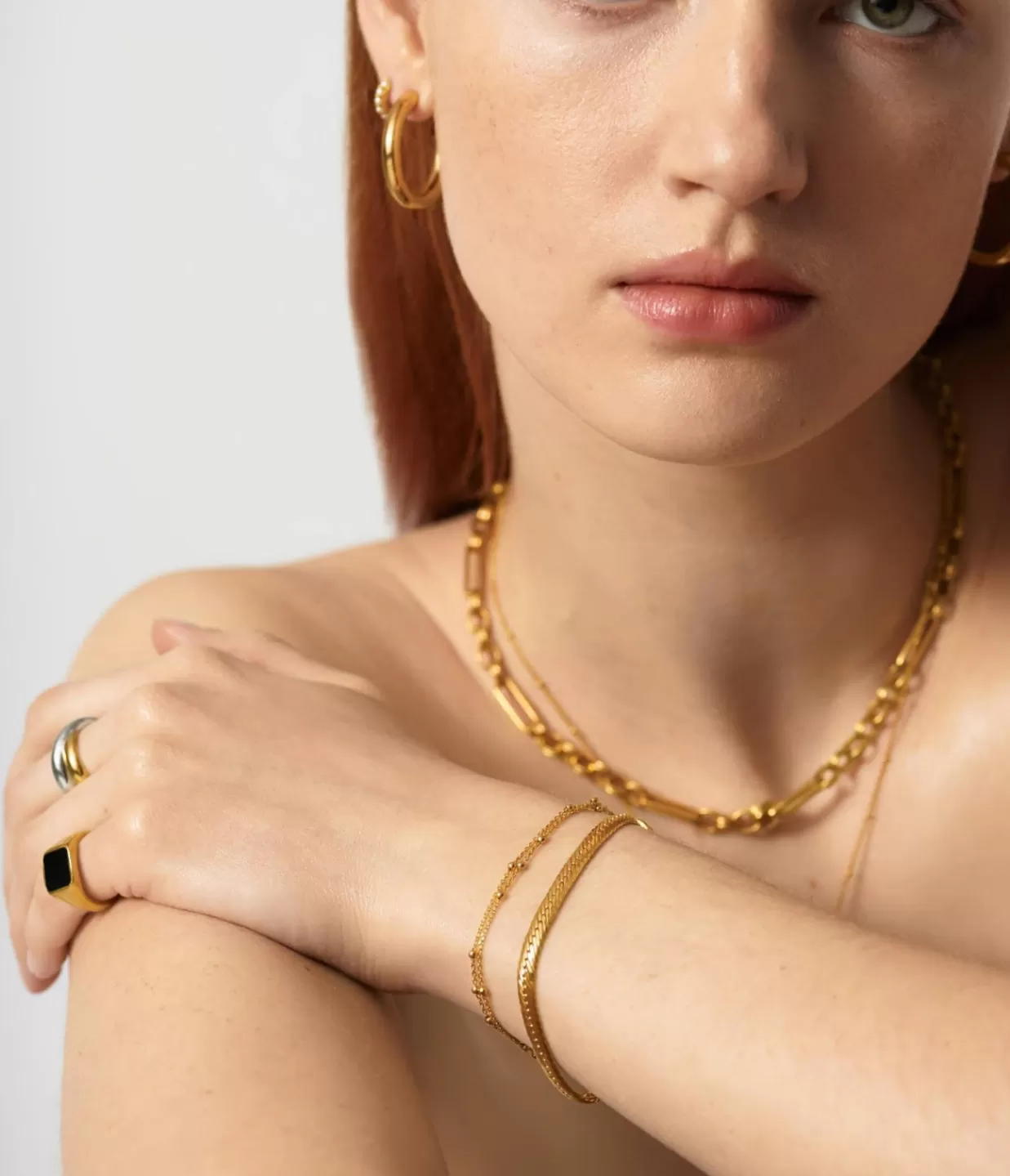 Hot Camail Chain Bracelet In Gold Jewellery