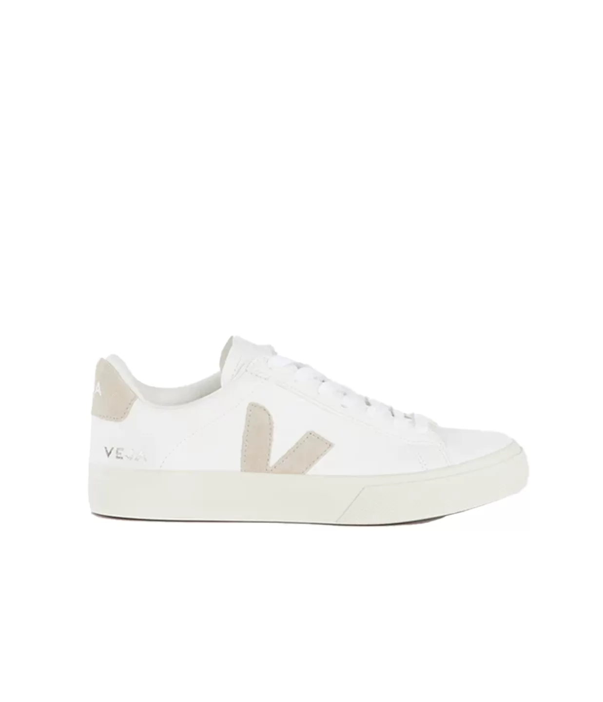 Sale Campo Chromefree Leather Sneaker In Extra White Almond Sneakers