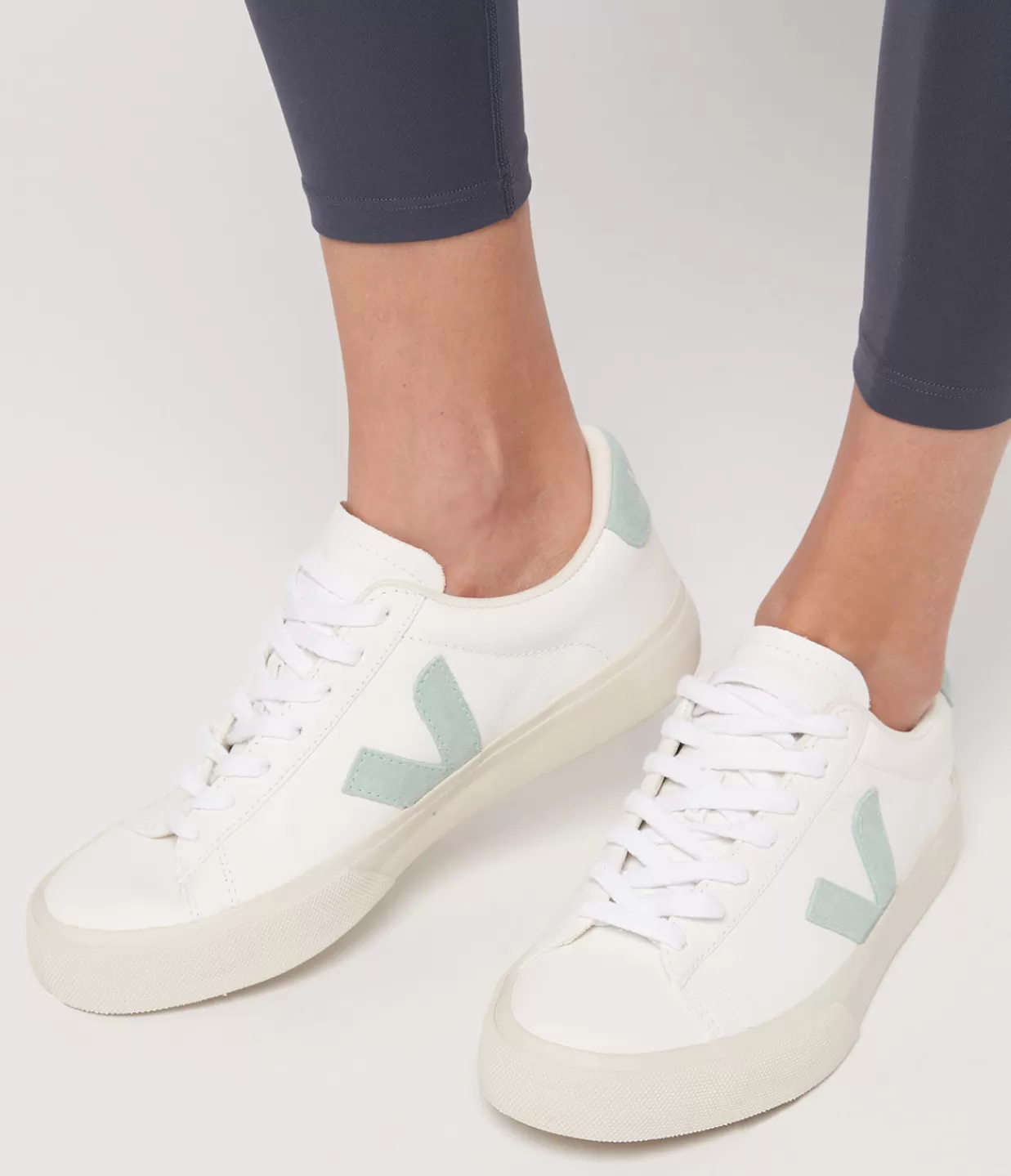 New Campo Sneaker In Extra White And Matcha Sneakers