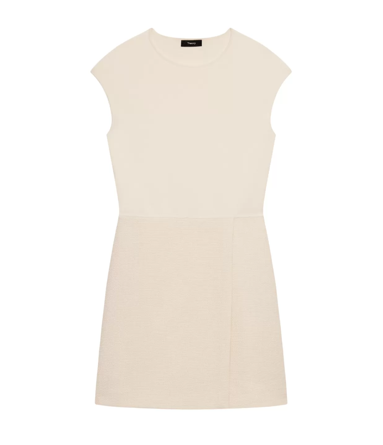 Cheap Cap Sleeve Mini Dress In Ivory Dresses