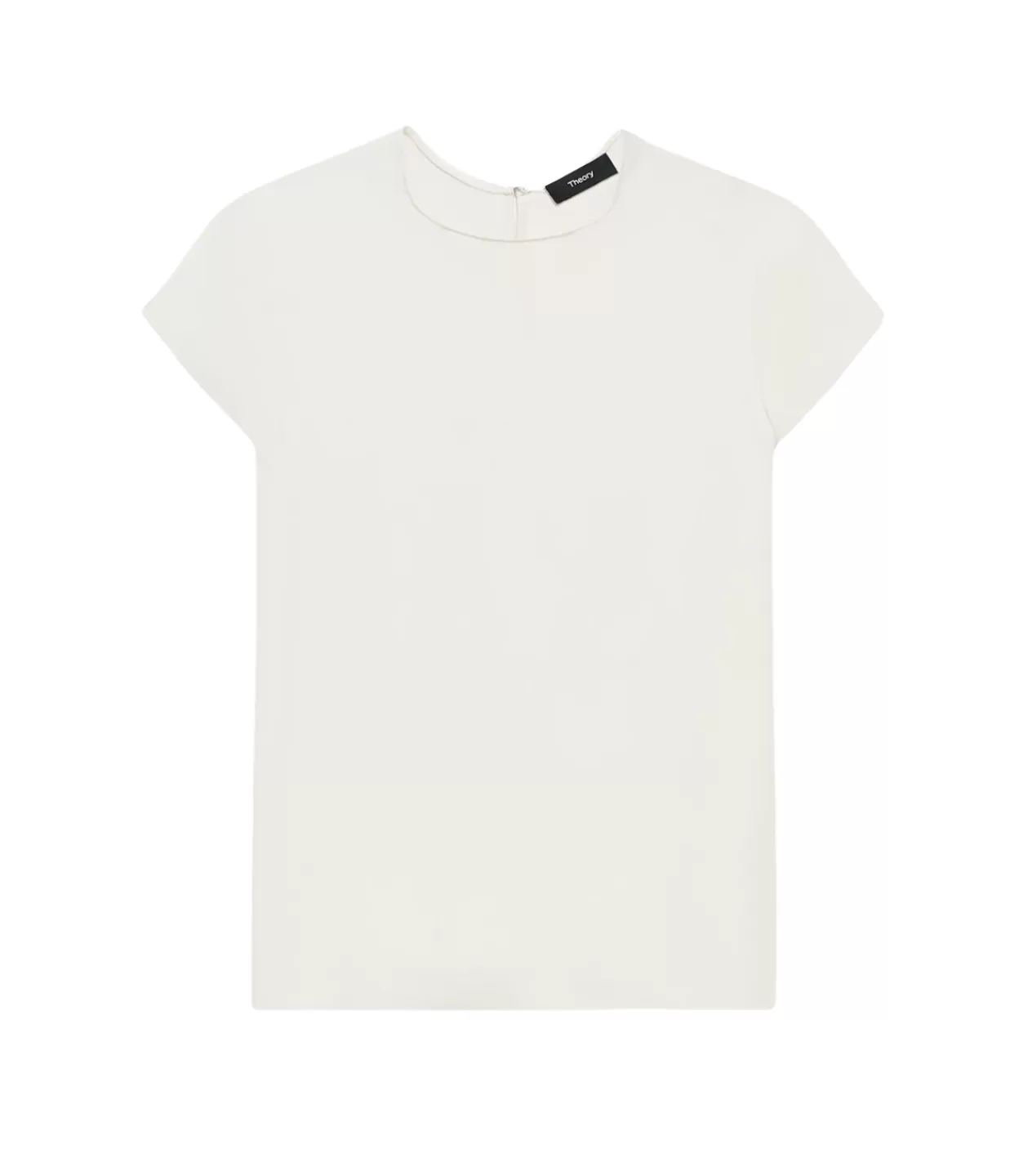 Hot Cap Sleeve Shell Top Ivory Tops