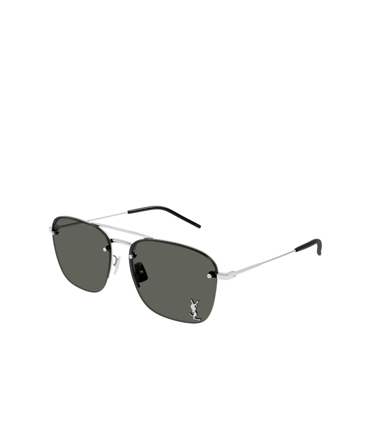 Flash Sale Caravan Metal Frame Sunglasses In Silver Sunglasses