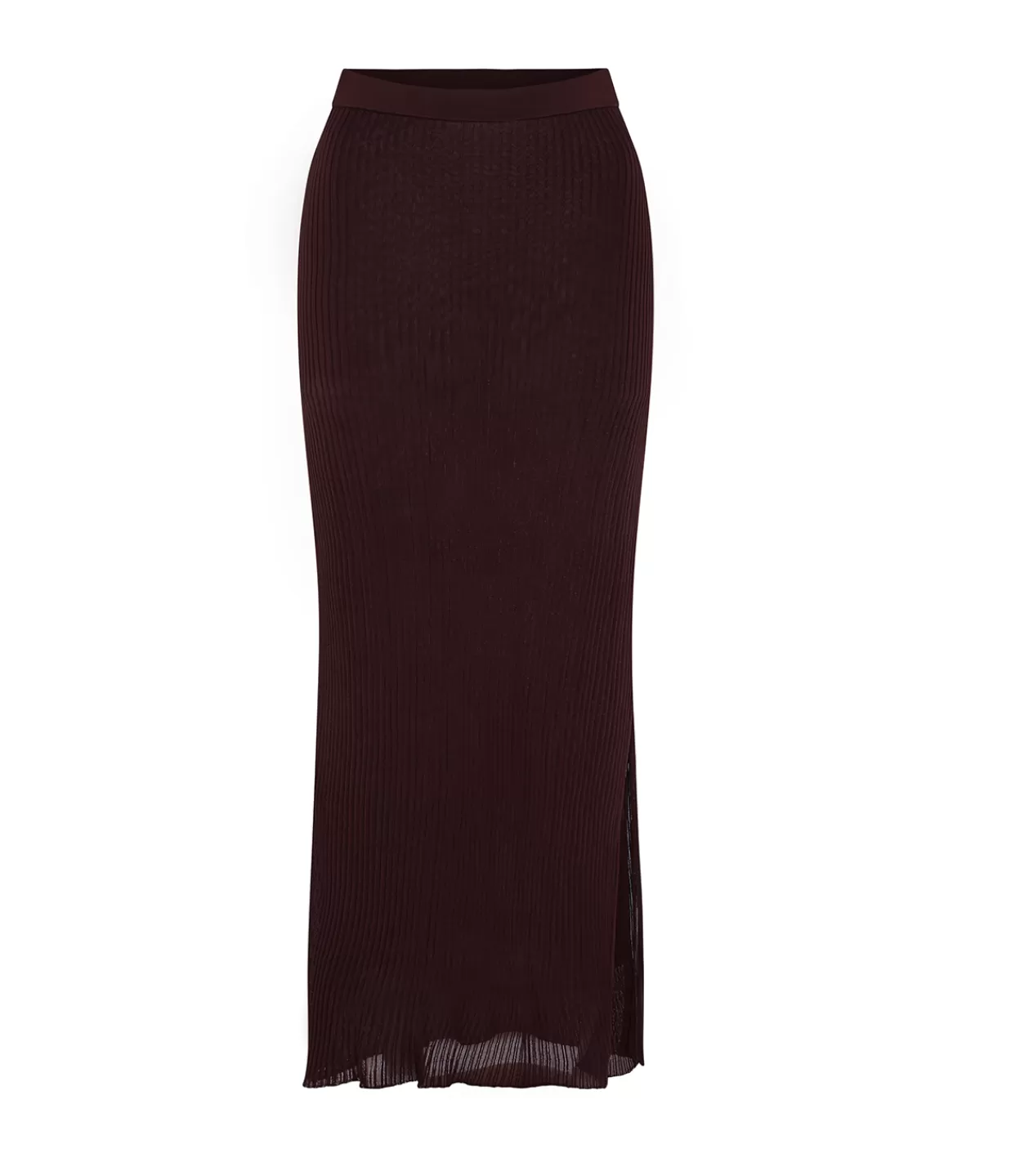 Shop Carrie Midi Skirt In Cocoa Skirts