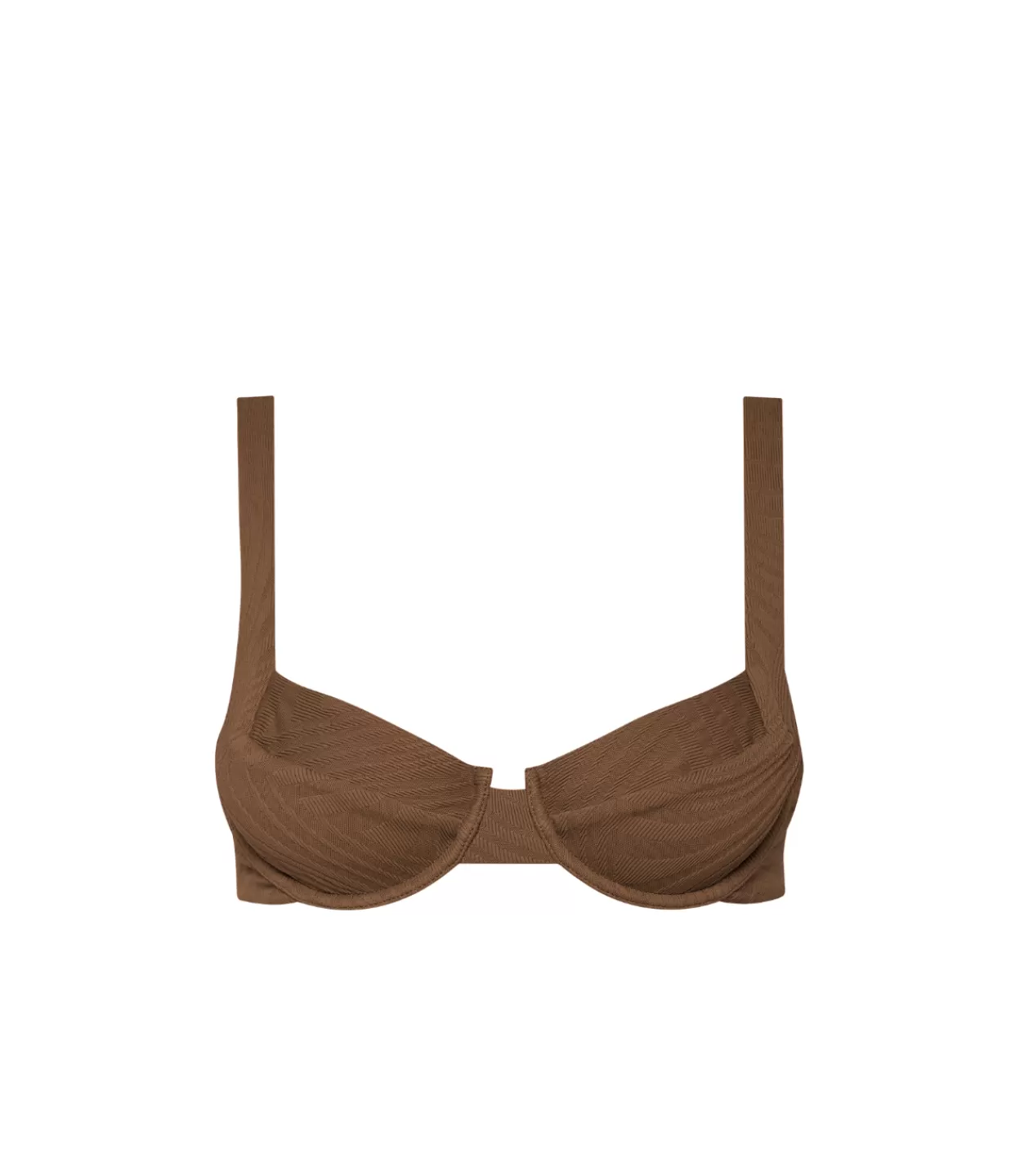 New Casanova Bikini Top In Cocoa Swim & Resortwear