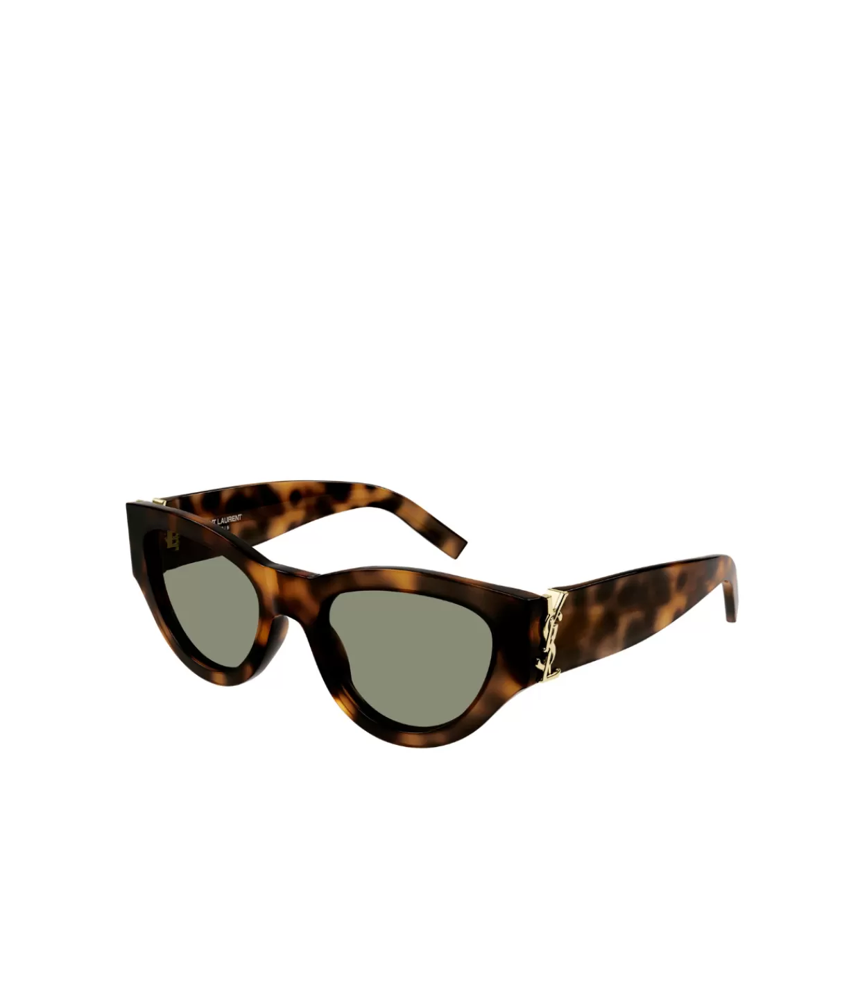 Shop Cat-eye Shaped Sunglasses In Havana Sunglasses