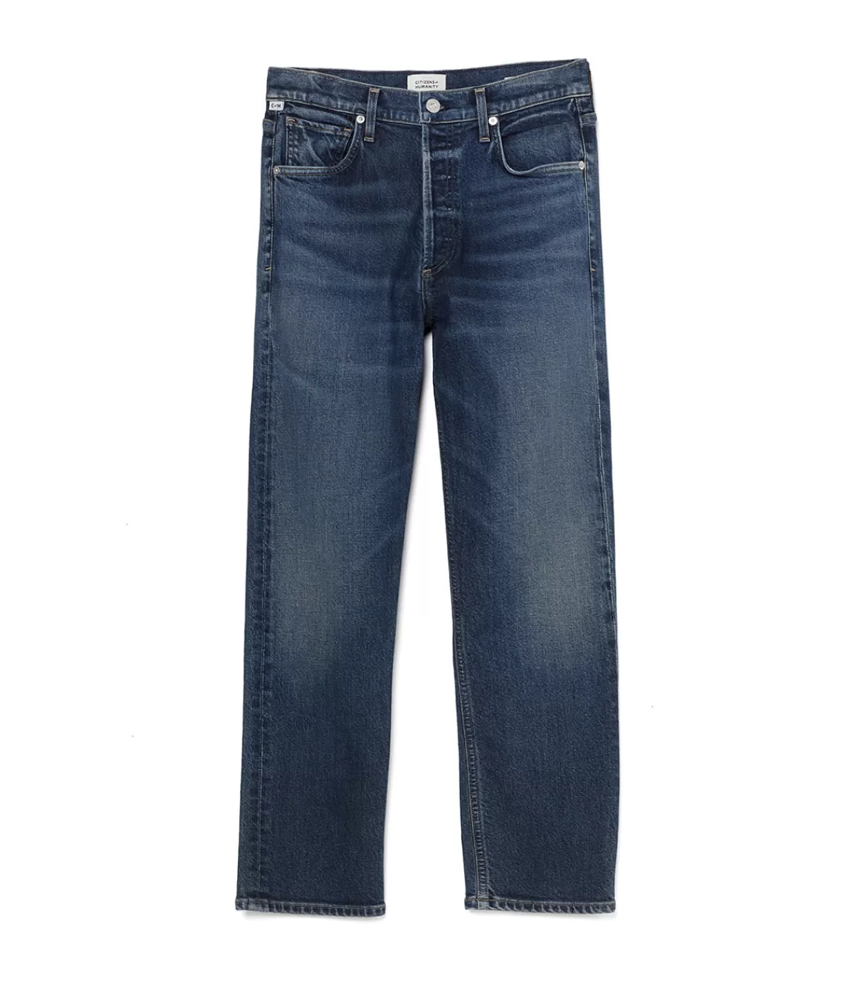 Cheap Charlotte High Rise Straight In Jubilee Denim