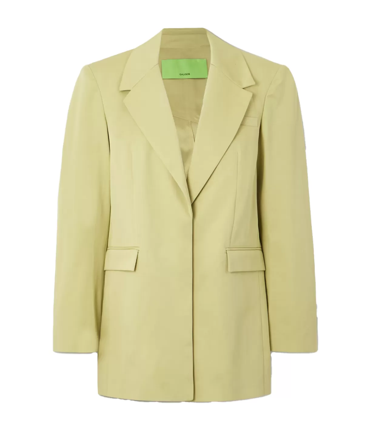 Best Clarens Twill Blazer In Pale Olive Jackets & Outerwear