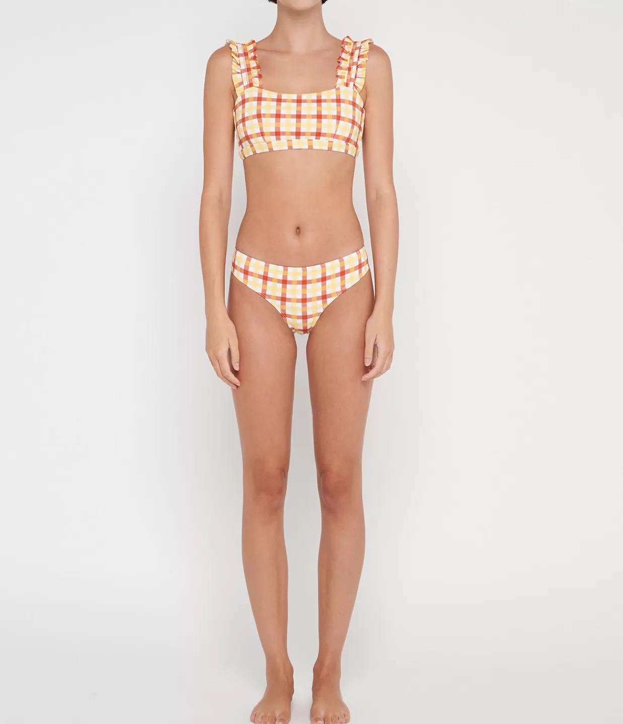 Store Classic Pant In Pineapple Gingham Swim & Resortwear