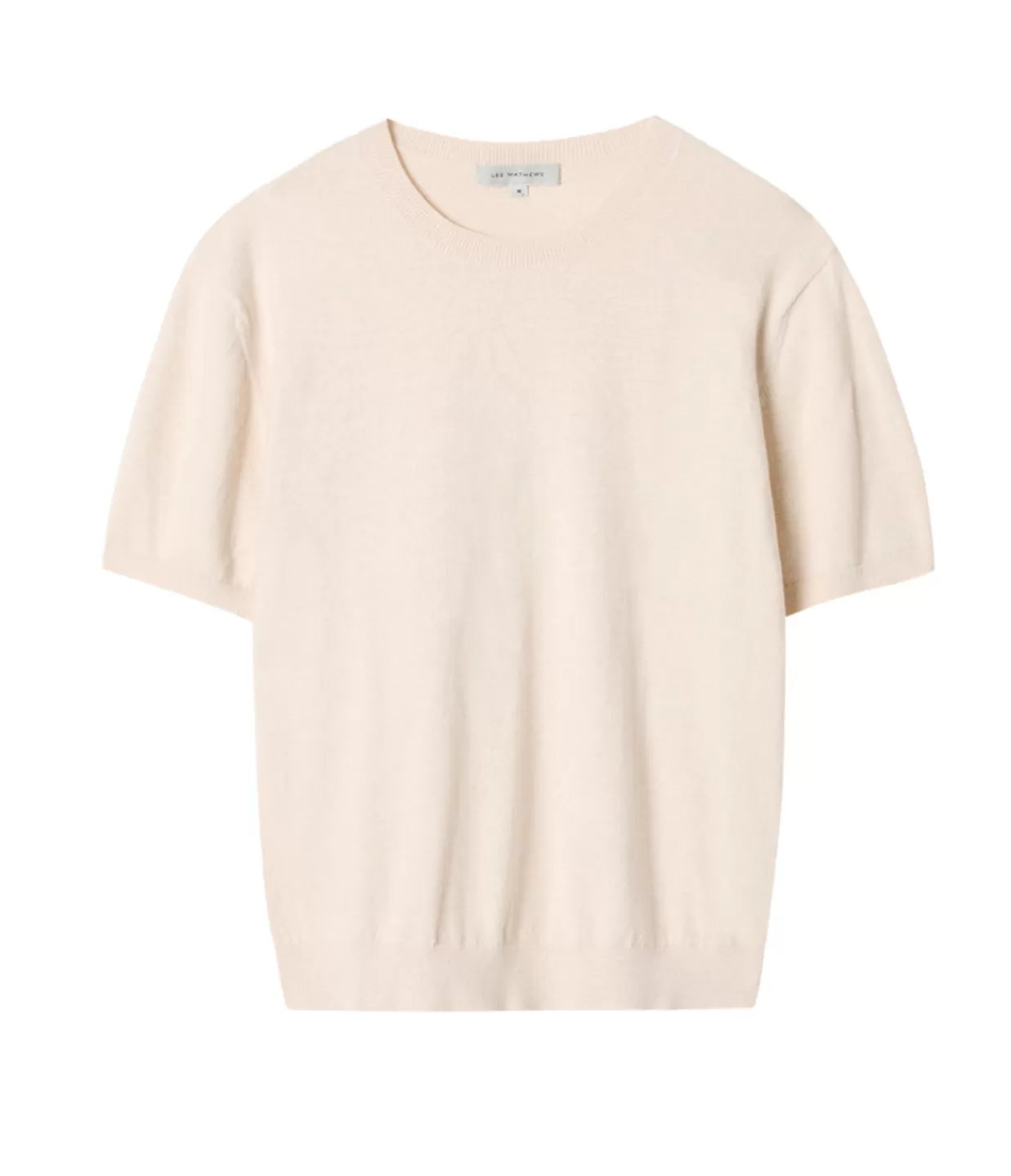 Flash Sale Cotton Cashmere Tee Oat Neutral Knitwear