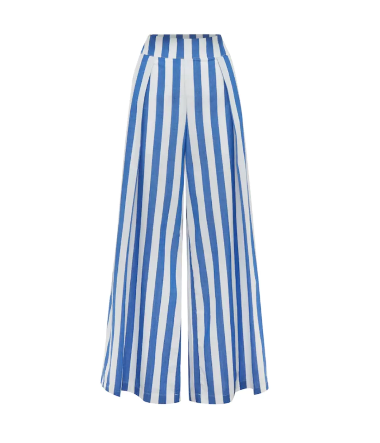 Best Sale Darcy Palazzo Pant In Aegean Stripe Pants