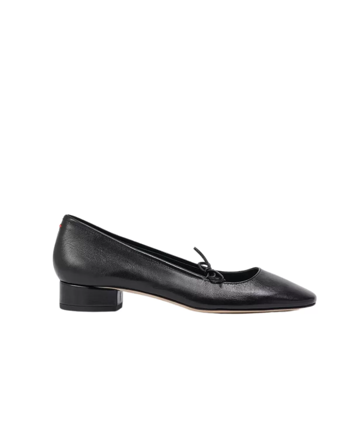 Clearance Darya Leather Ballet Pump In Black Heels & Pumps