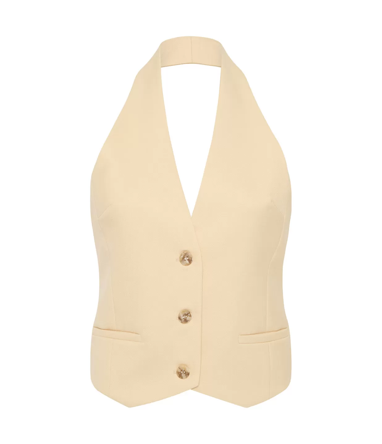 Online Delphi Waistcoat In Butter Tops