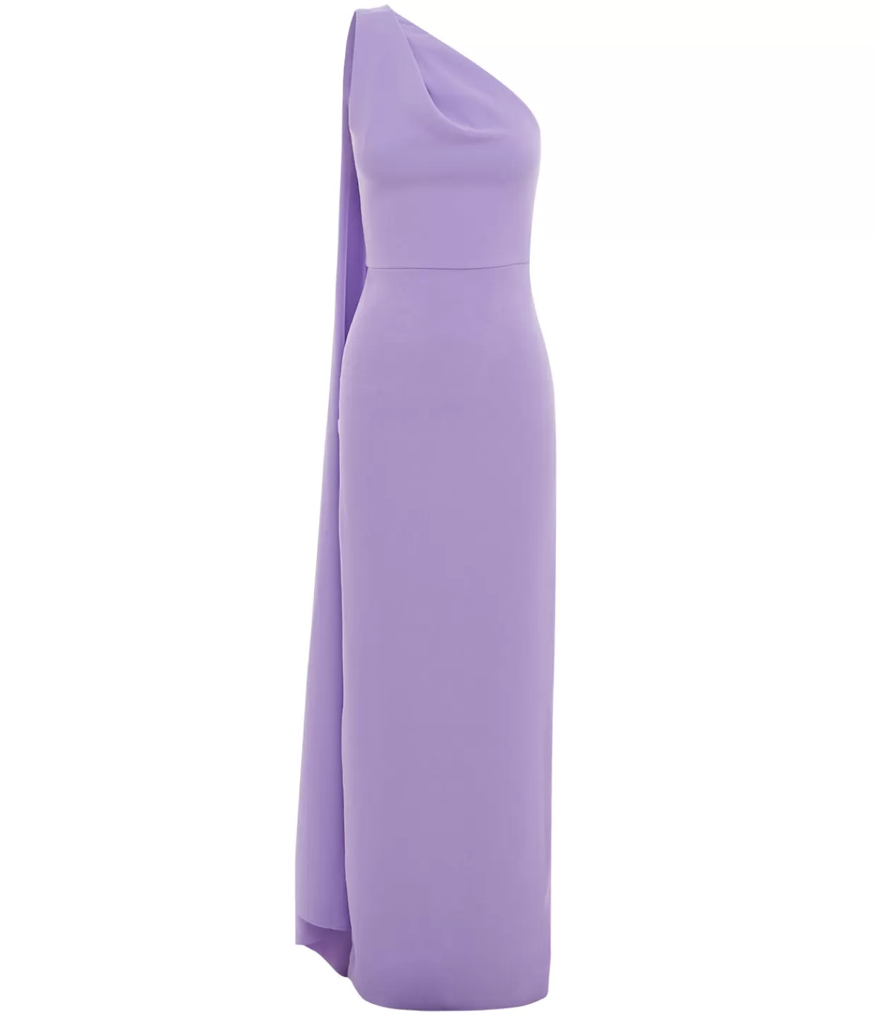 Fashion Demi Woven Crepe Dress In Lilac Dresses