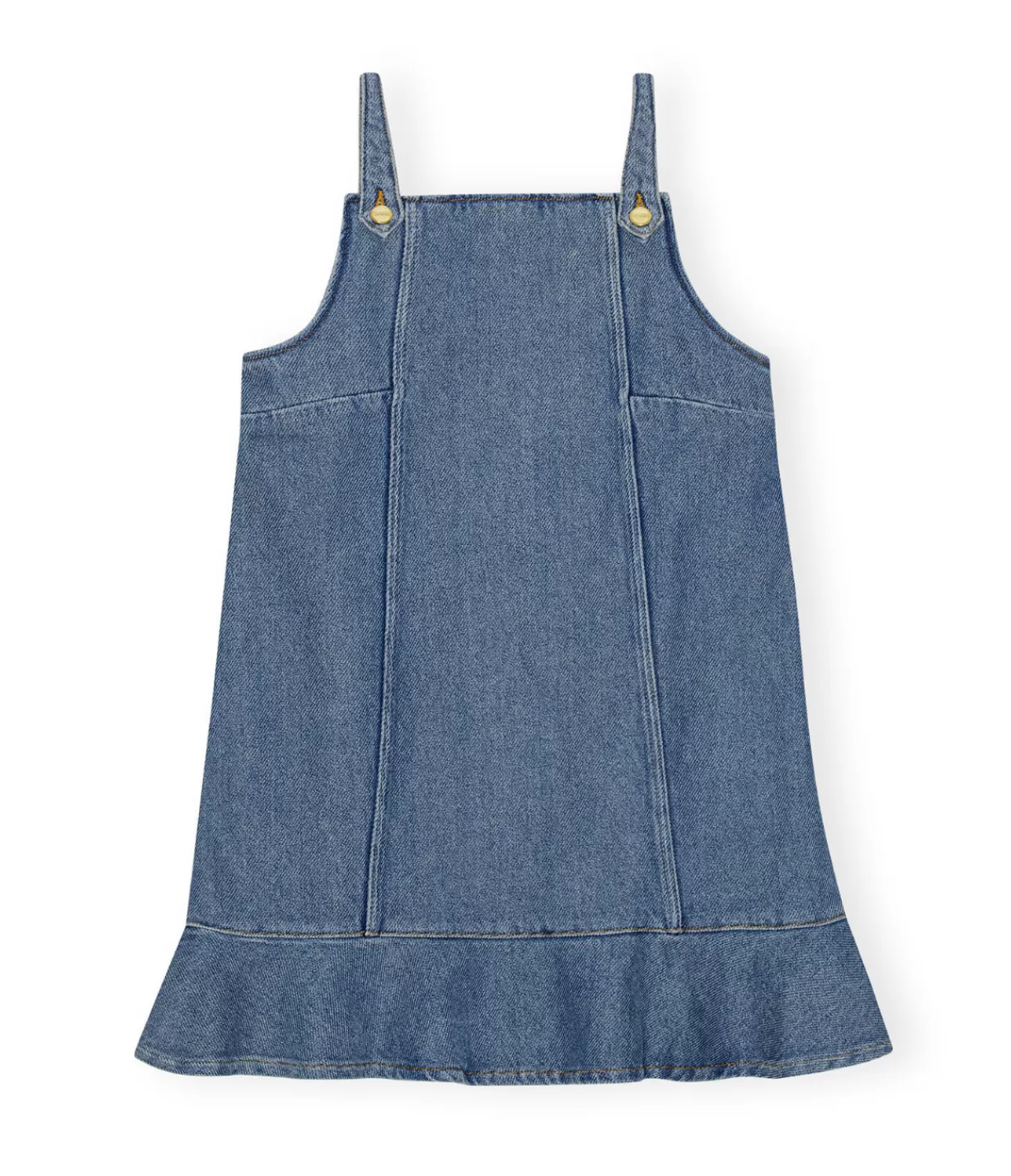 Best Denim Mini Dress In Tint Wash Dresses