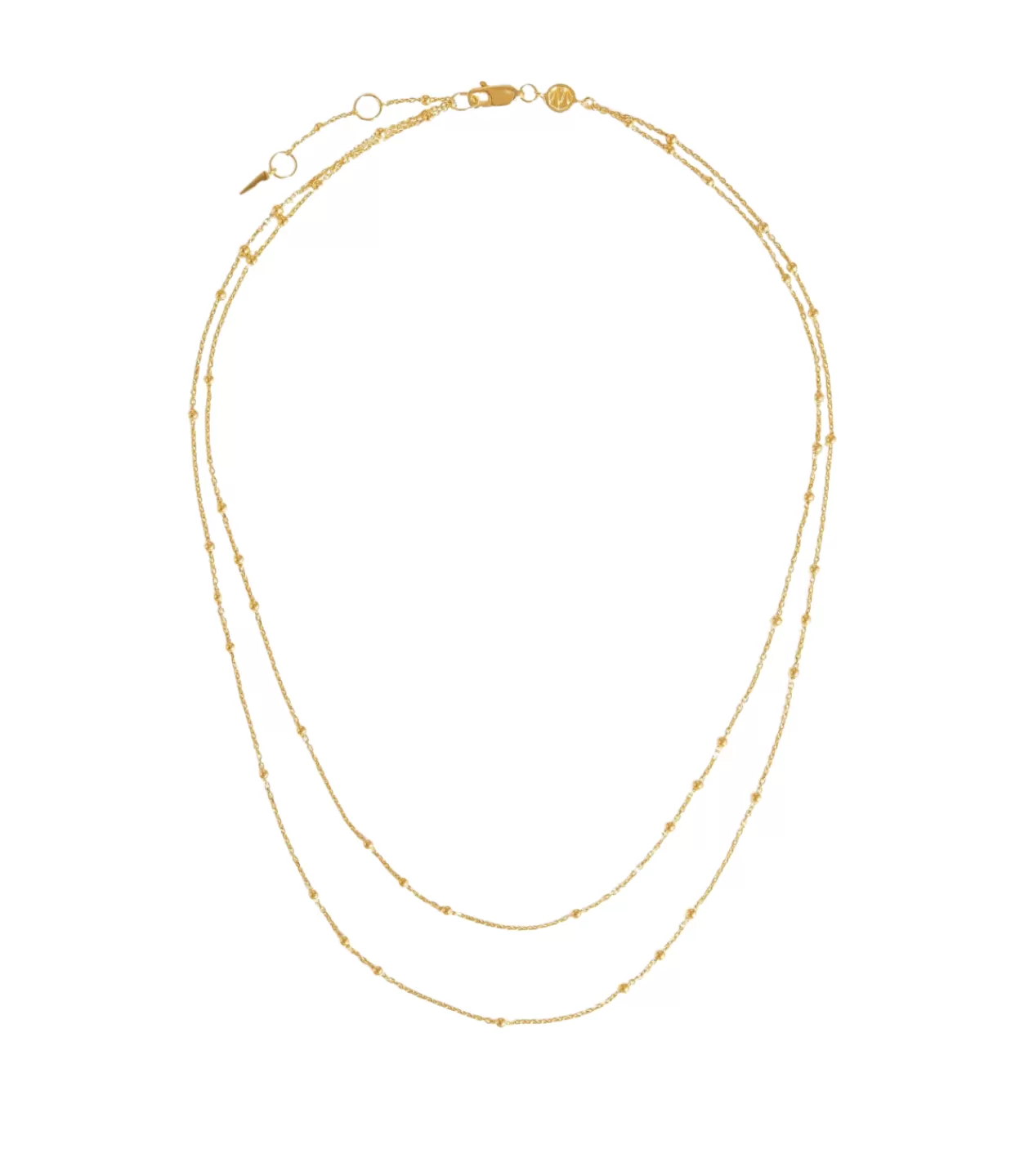 Fashion Double Chain Necklace In Gold Jewellery | Necklaces