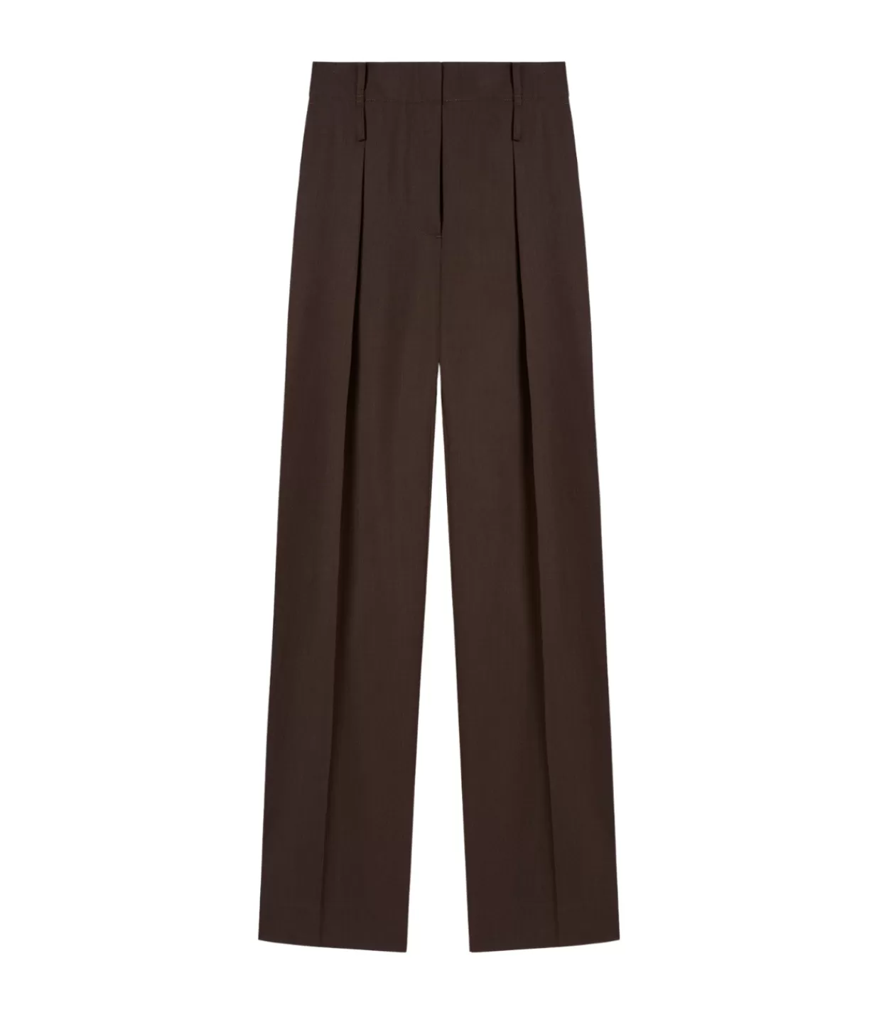 Discount Draper Tailored Pant In Chocolate Pants