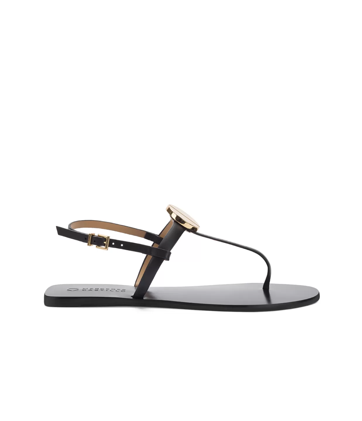 Cheap Drew Flat Sandal In Black Flat Sandals