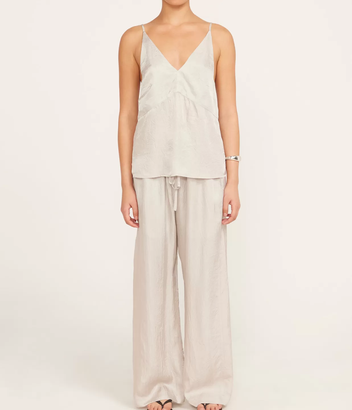 Clearance Eden Cami In Silver Tops