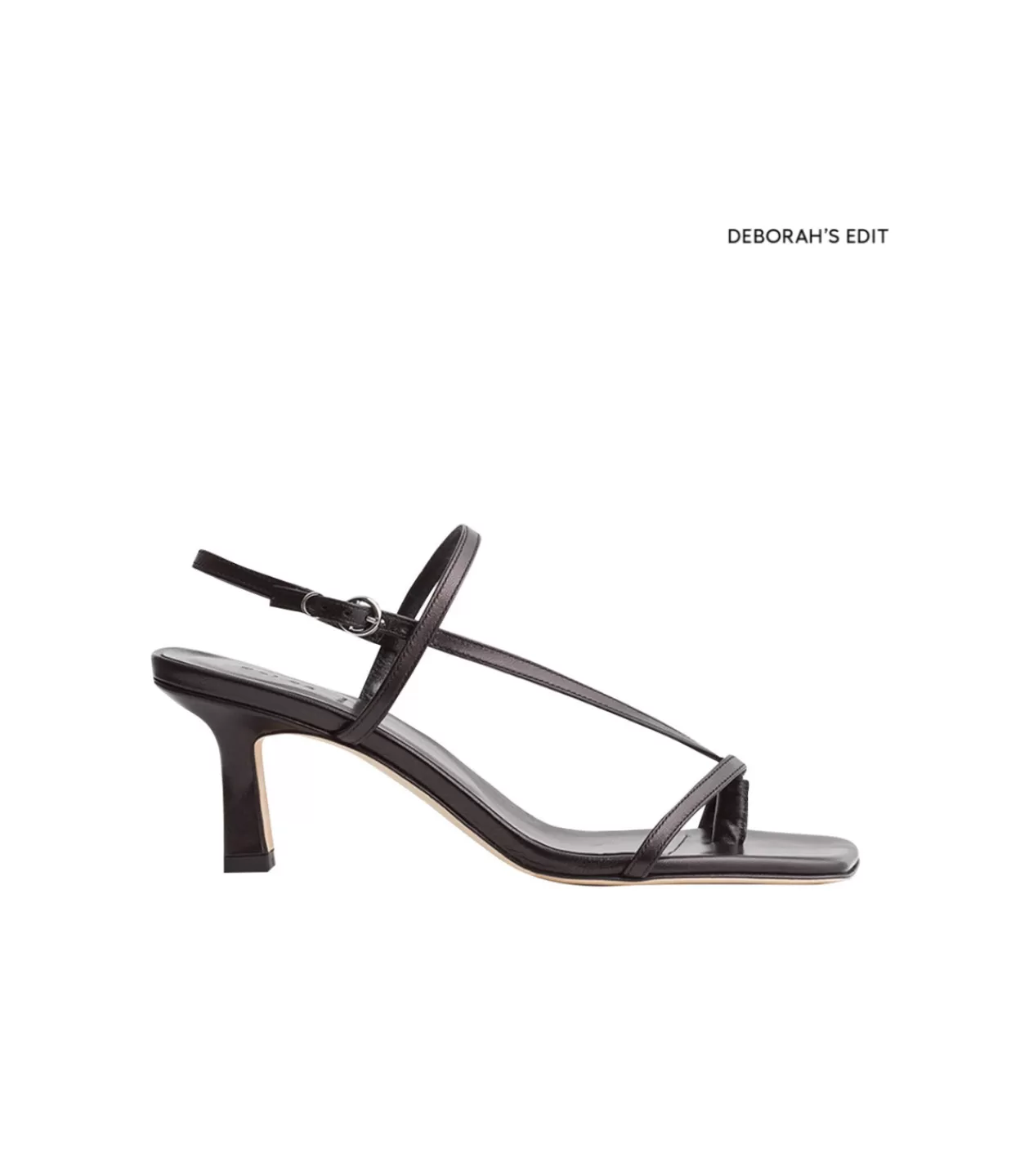 Flash Sale Elise Nappa Heel In Black Heels & Pumps