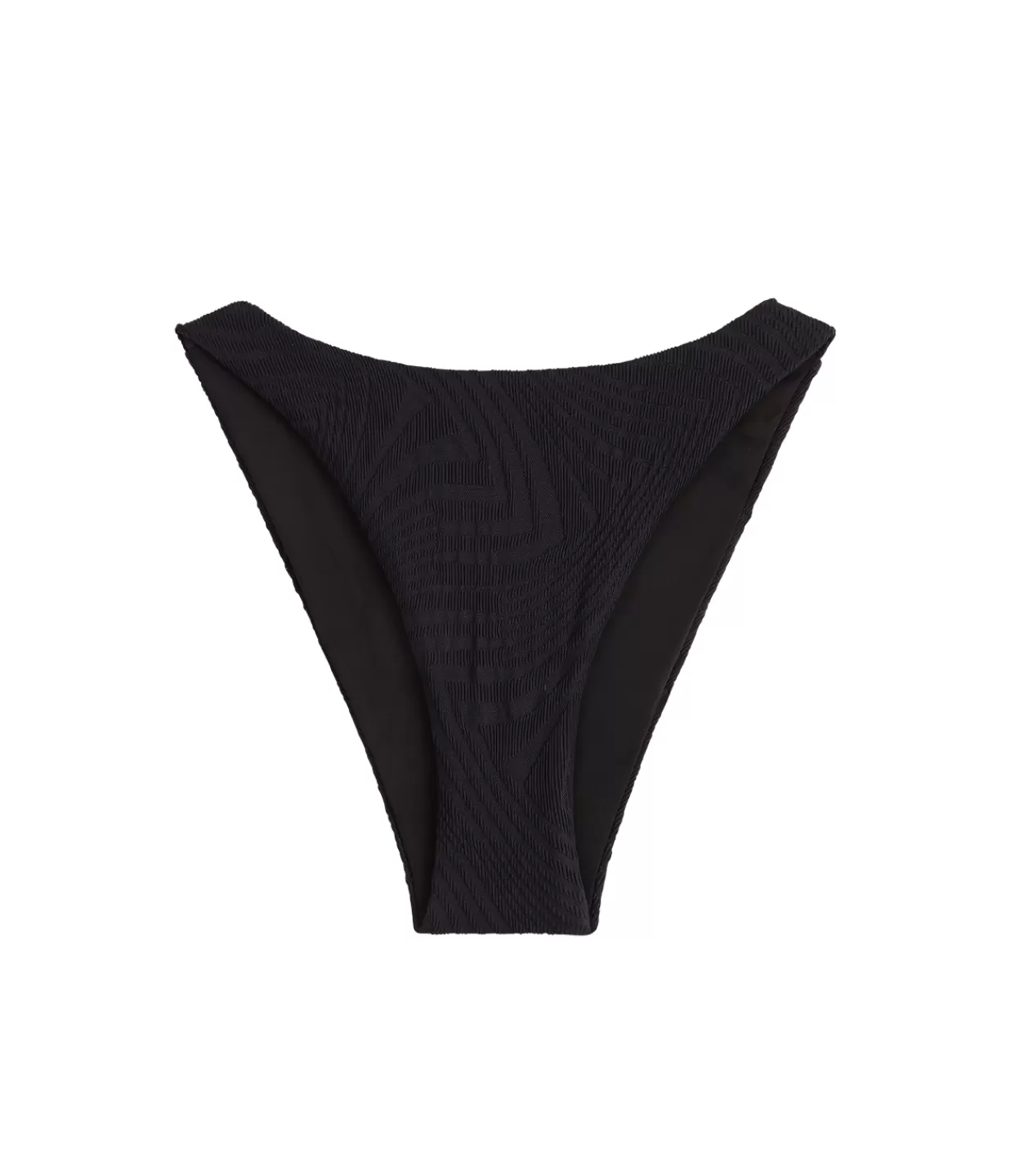 Hot Elvis Bikini Bottom In Black Swim & Resortwear