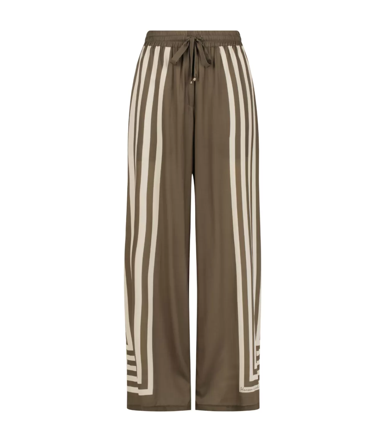 Online Empress Pant In Moss Stripe Pants