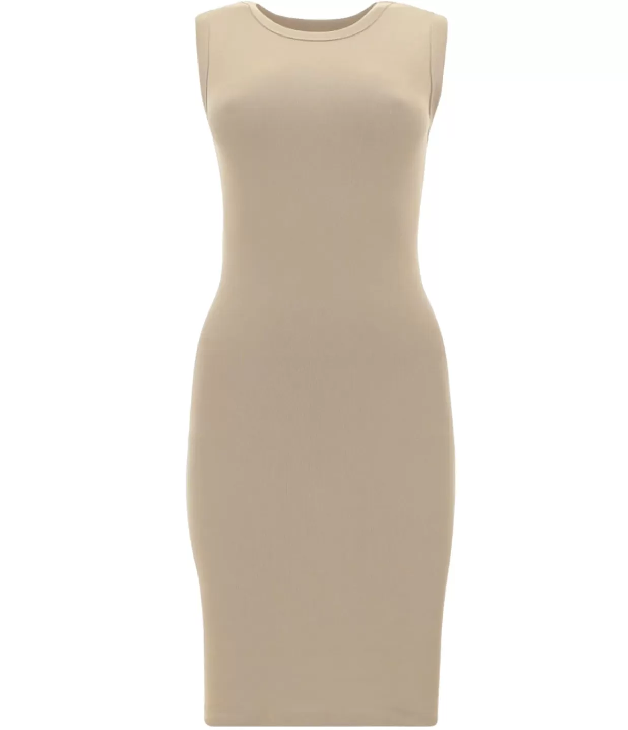 Clearance Esme High Neck Dress In Dune Dresses