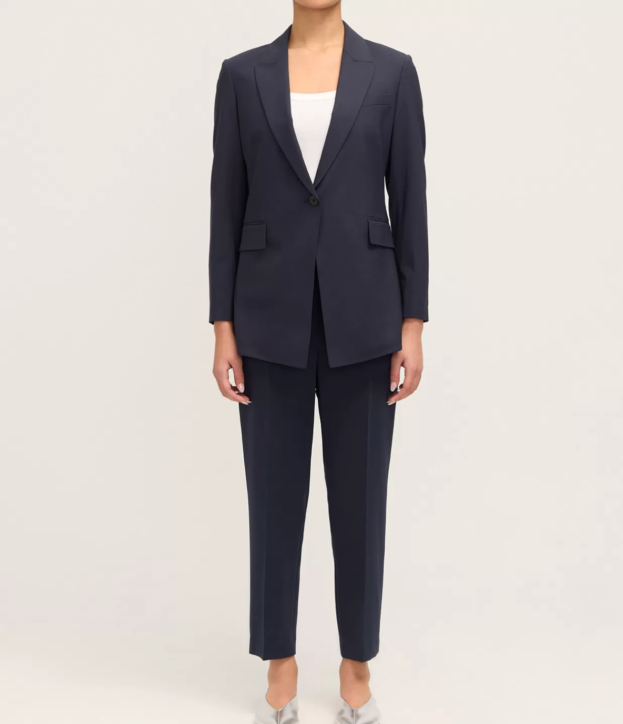 Sale Etiennette Wool Blazer In Nocturne Navy Jackets & Outerwear