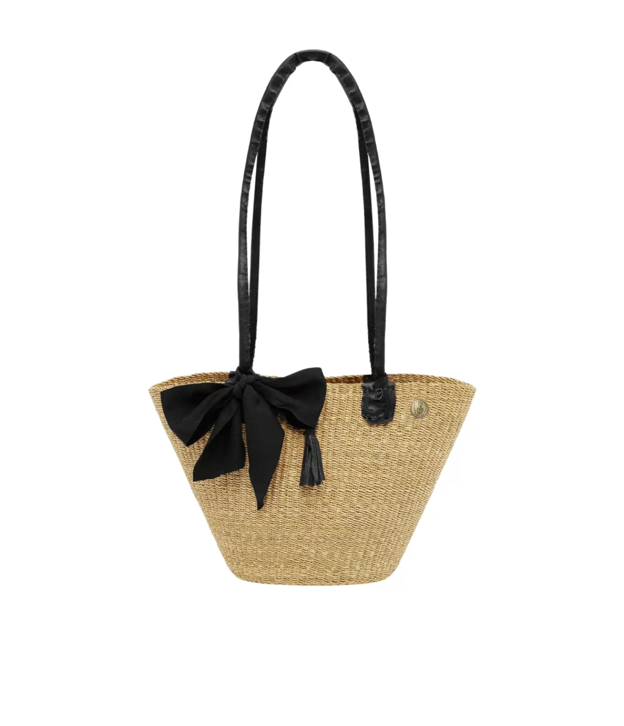 Discount Ghana Basket Bag In Black Bags