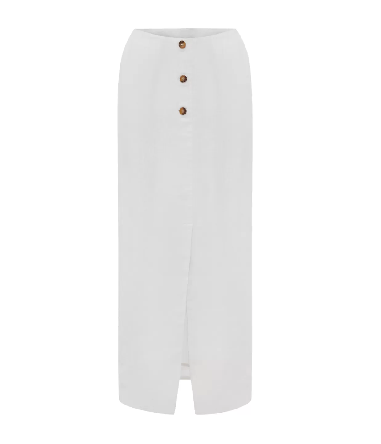 Best Gigi Column Skirt In Ivory Skirts