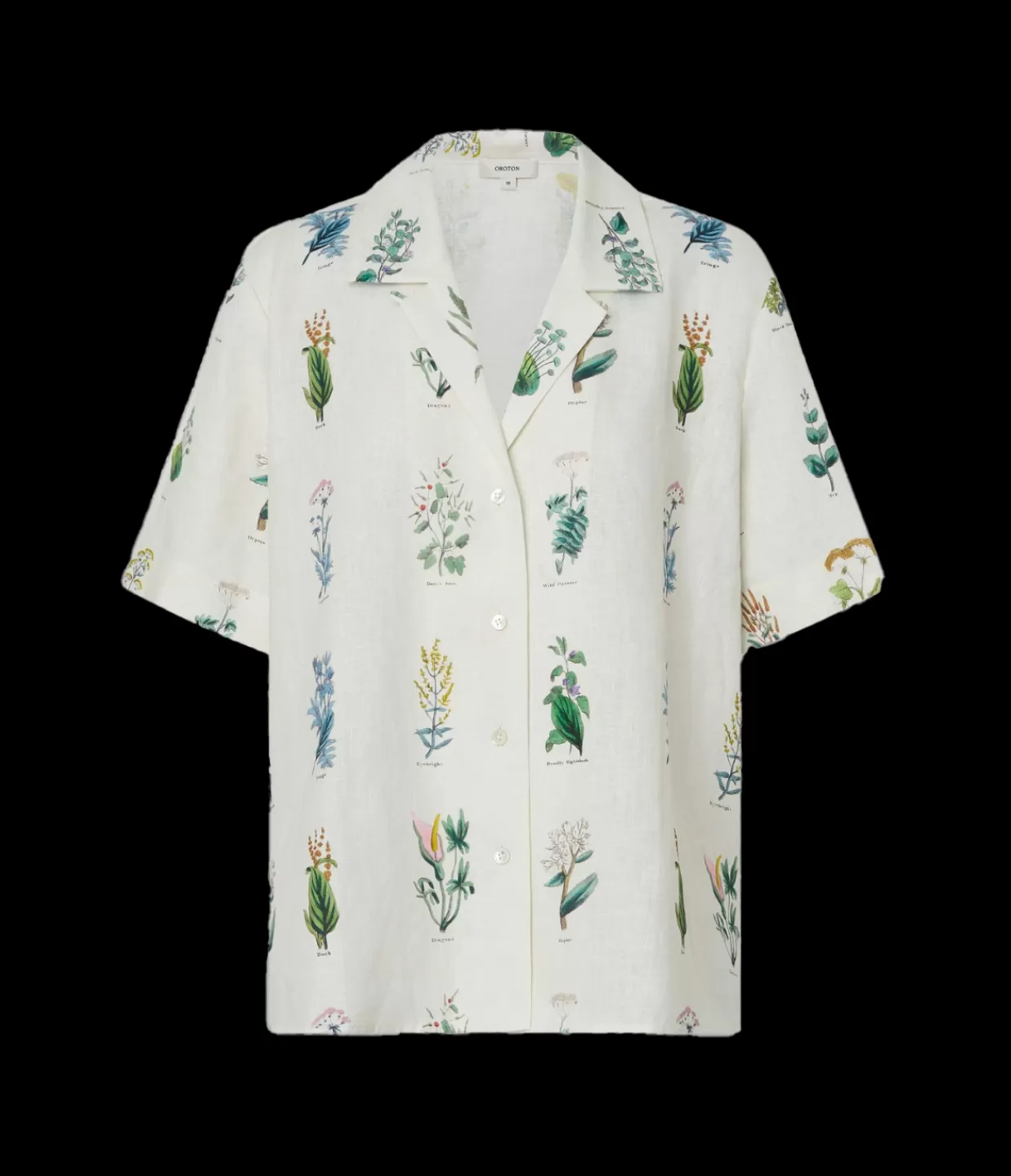 Flash Sale Greenhouse Floral Camp Shirt In Mist Tops