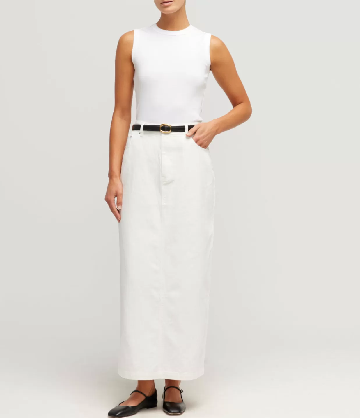 Sale Harvey Skirt In Vintage White Skirts