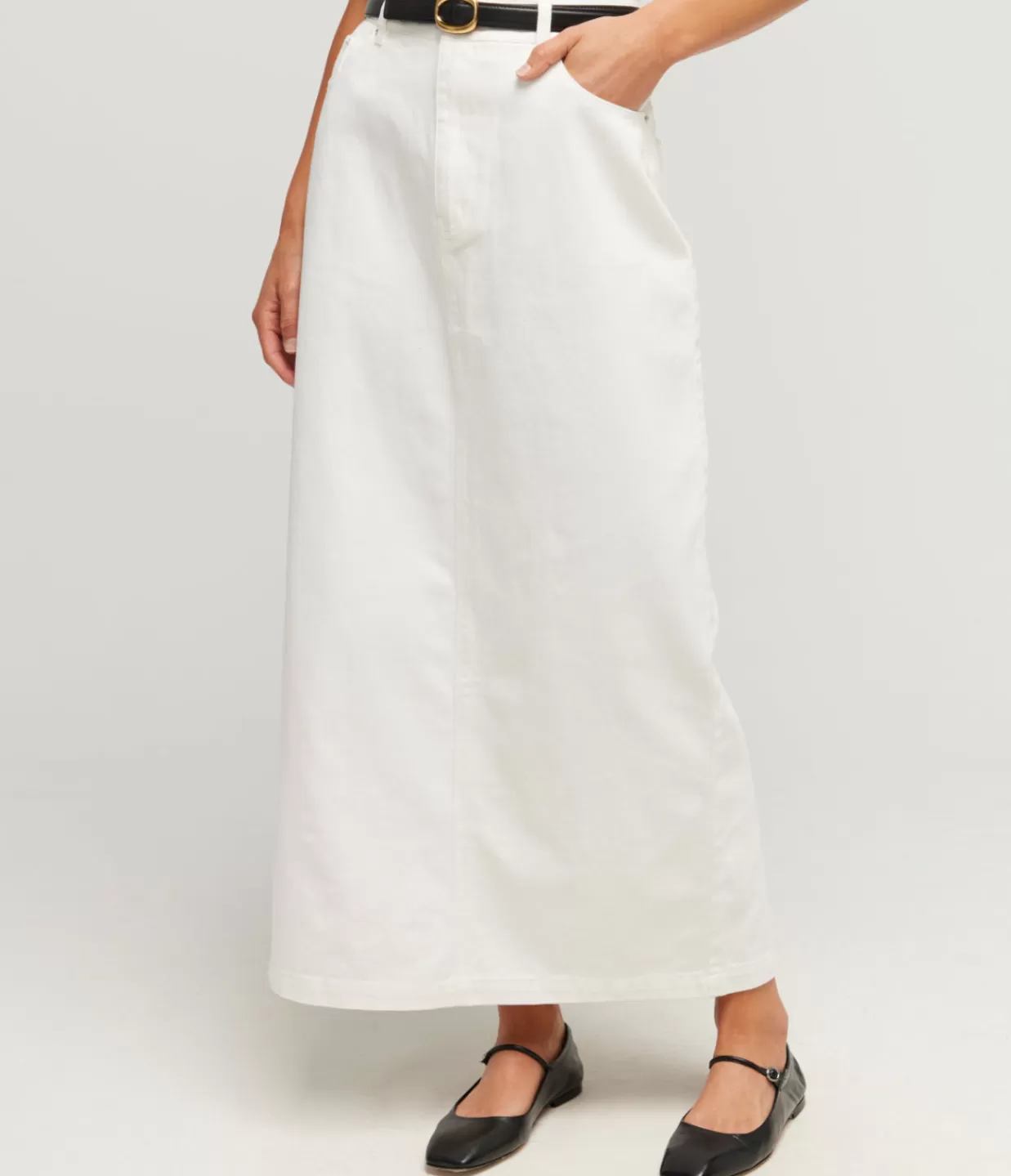 Sale Harvey Skirt In Vintage White Skirts