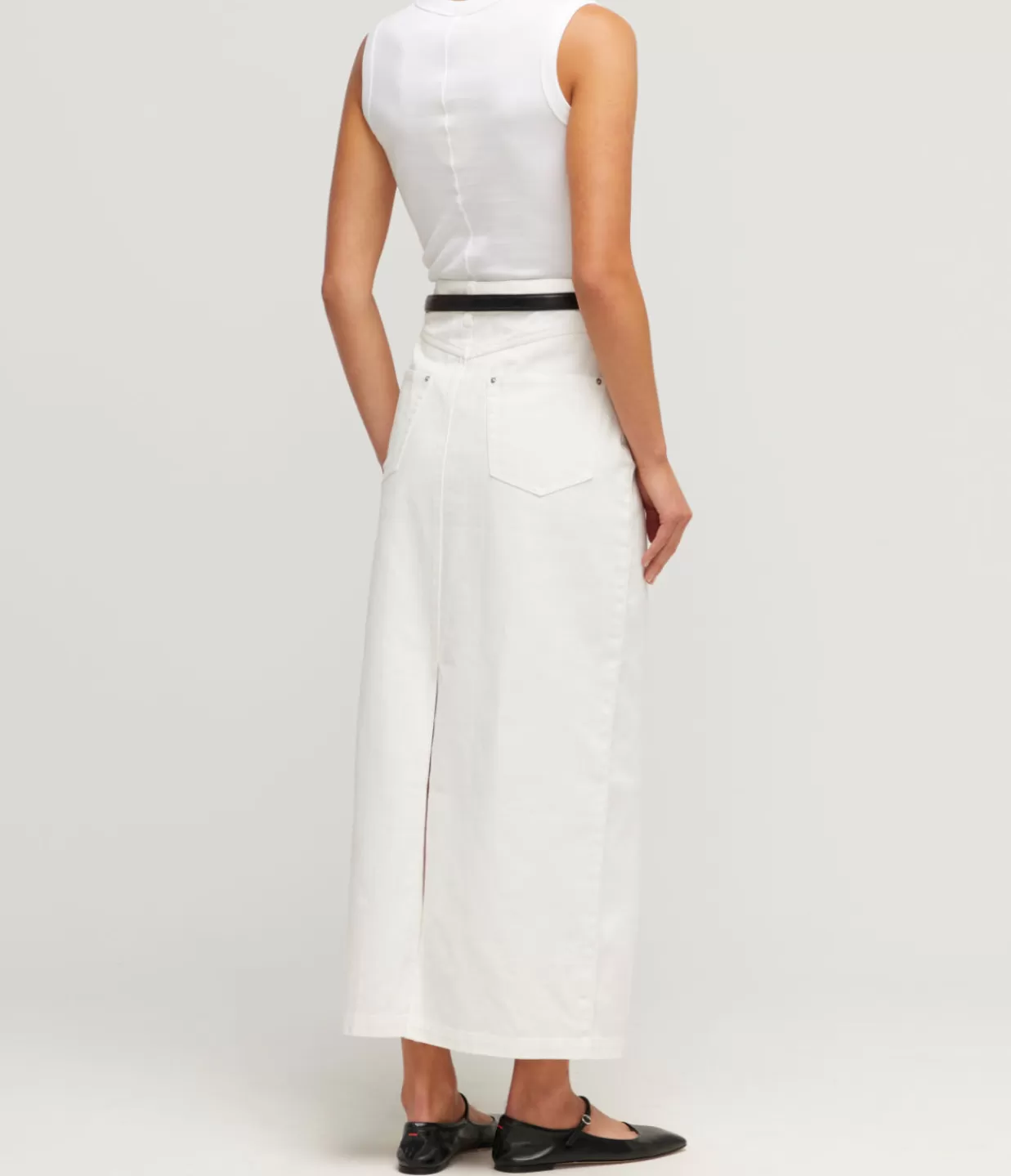 Sale Harvey Skirt In Vintage White Skirts