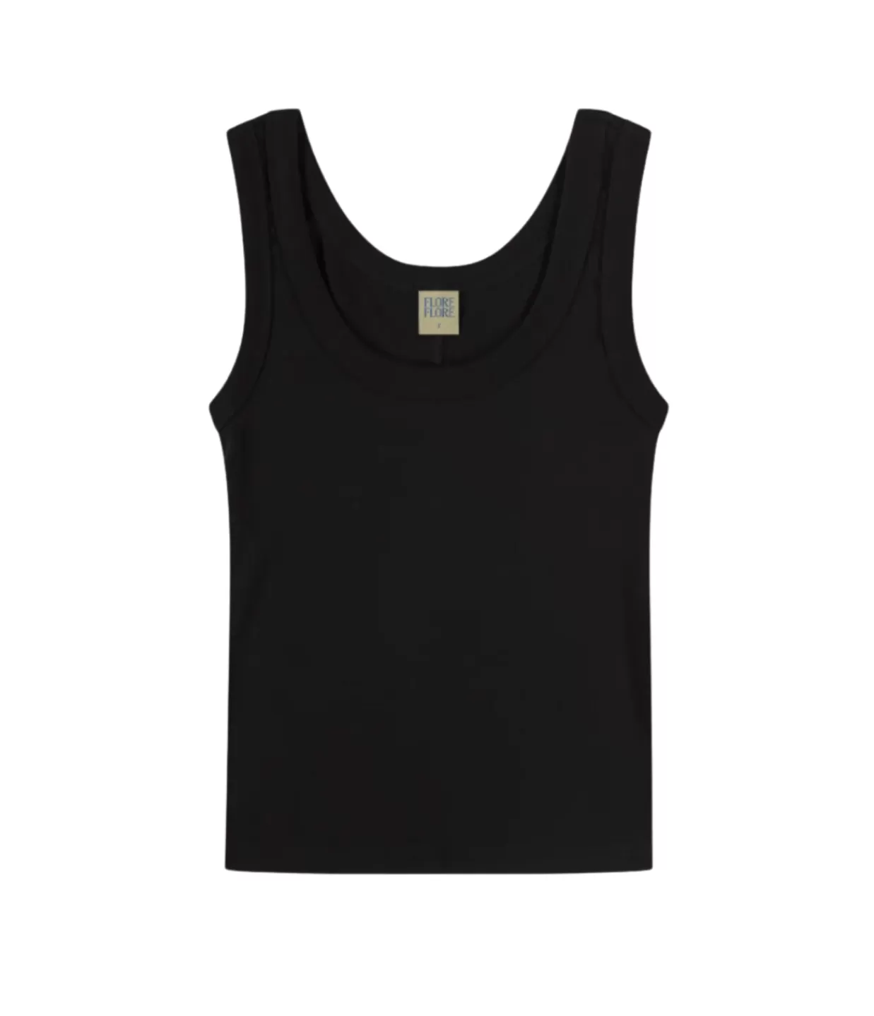 New Hillie Scoop Neck Tank In Black T-Shirts & Tanks