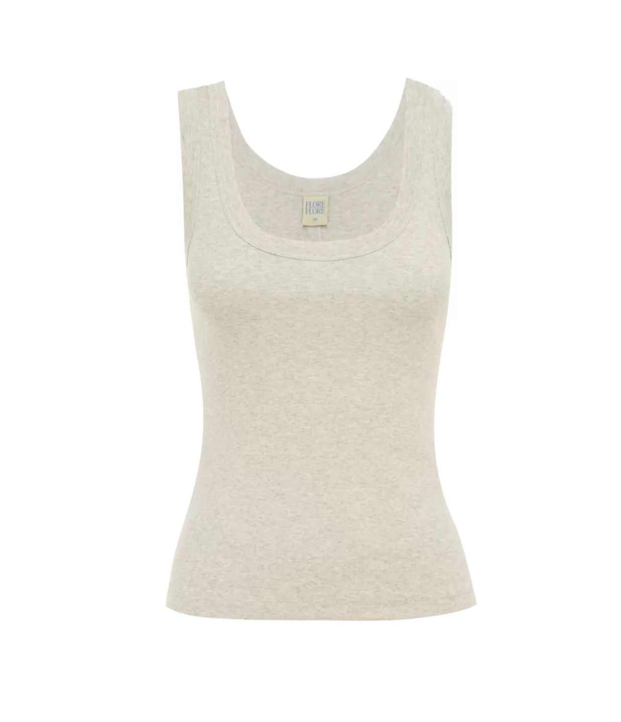 Sale Hillie Scoop Neck Tank In Grey T-Shirts & Tanks