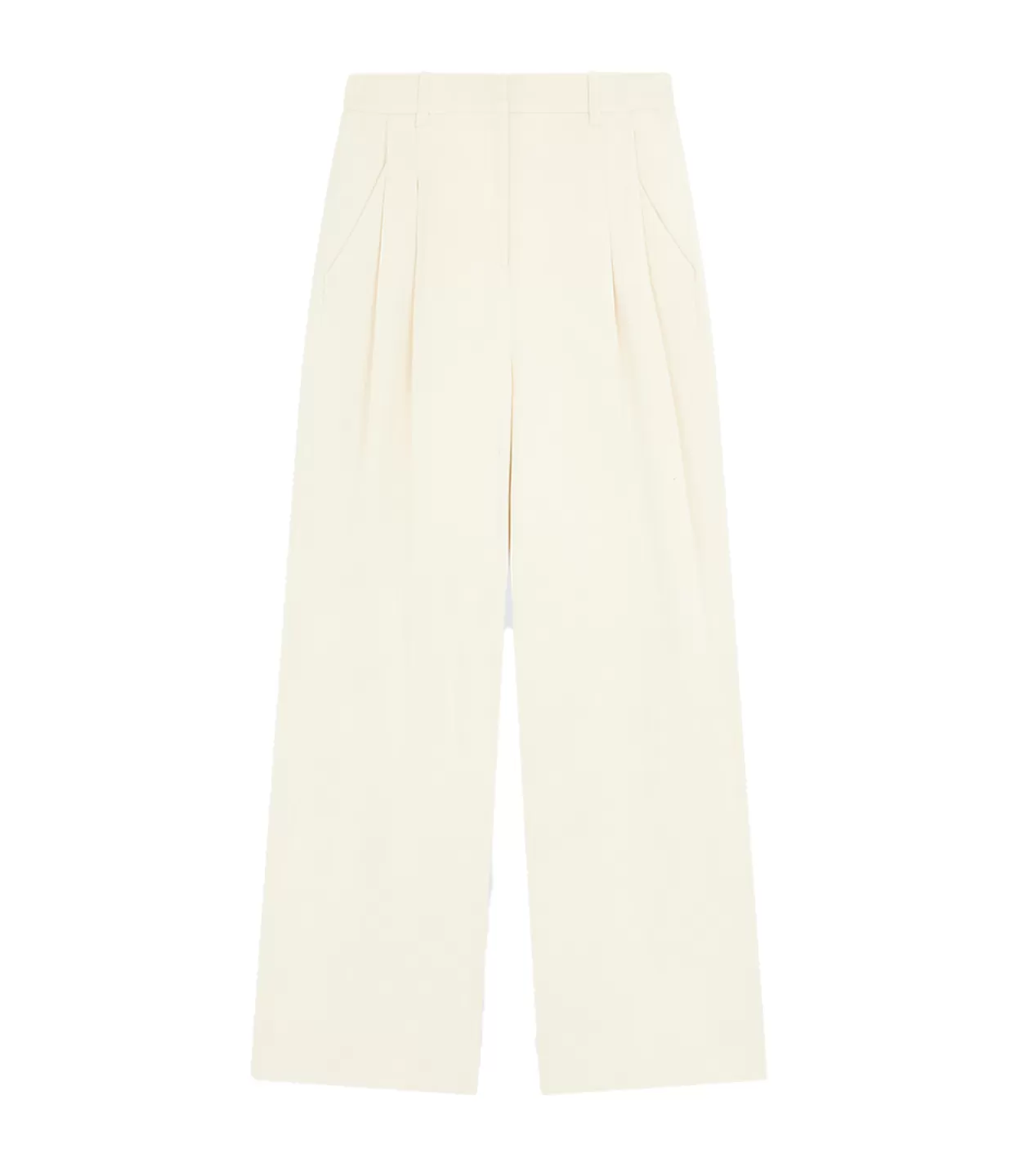 New Idai Tailored Pants In Ivory Frost Pants