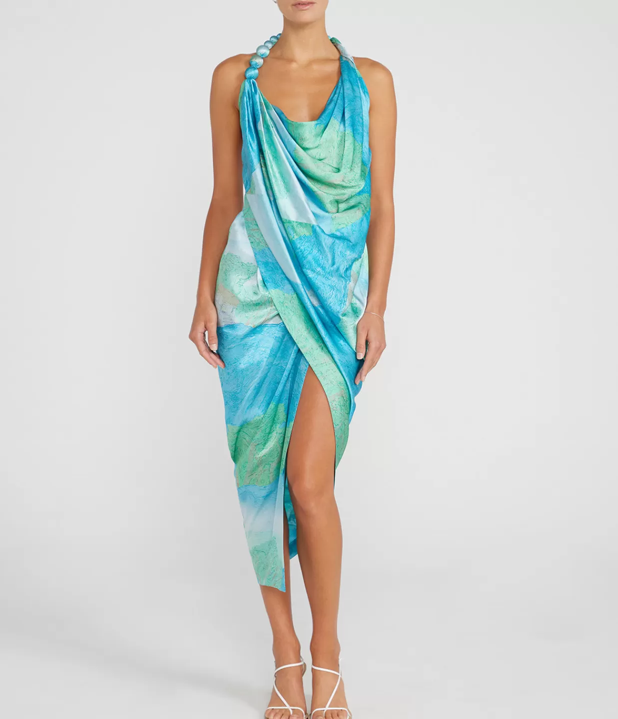 Hot Iluka Sleeveless Dress In Landscape Dresses