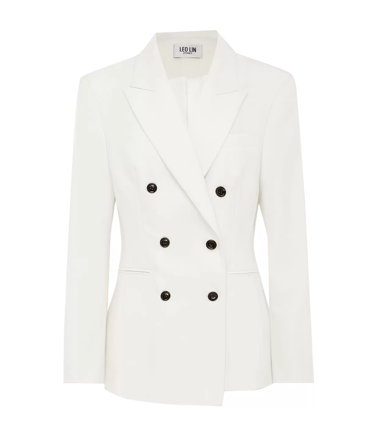 Sale Jacqueline Wool Blazer In Snow Jackets & Outerwear