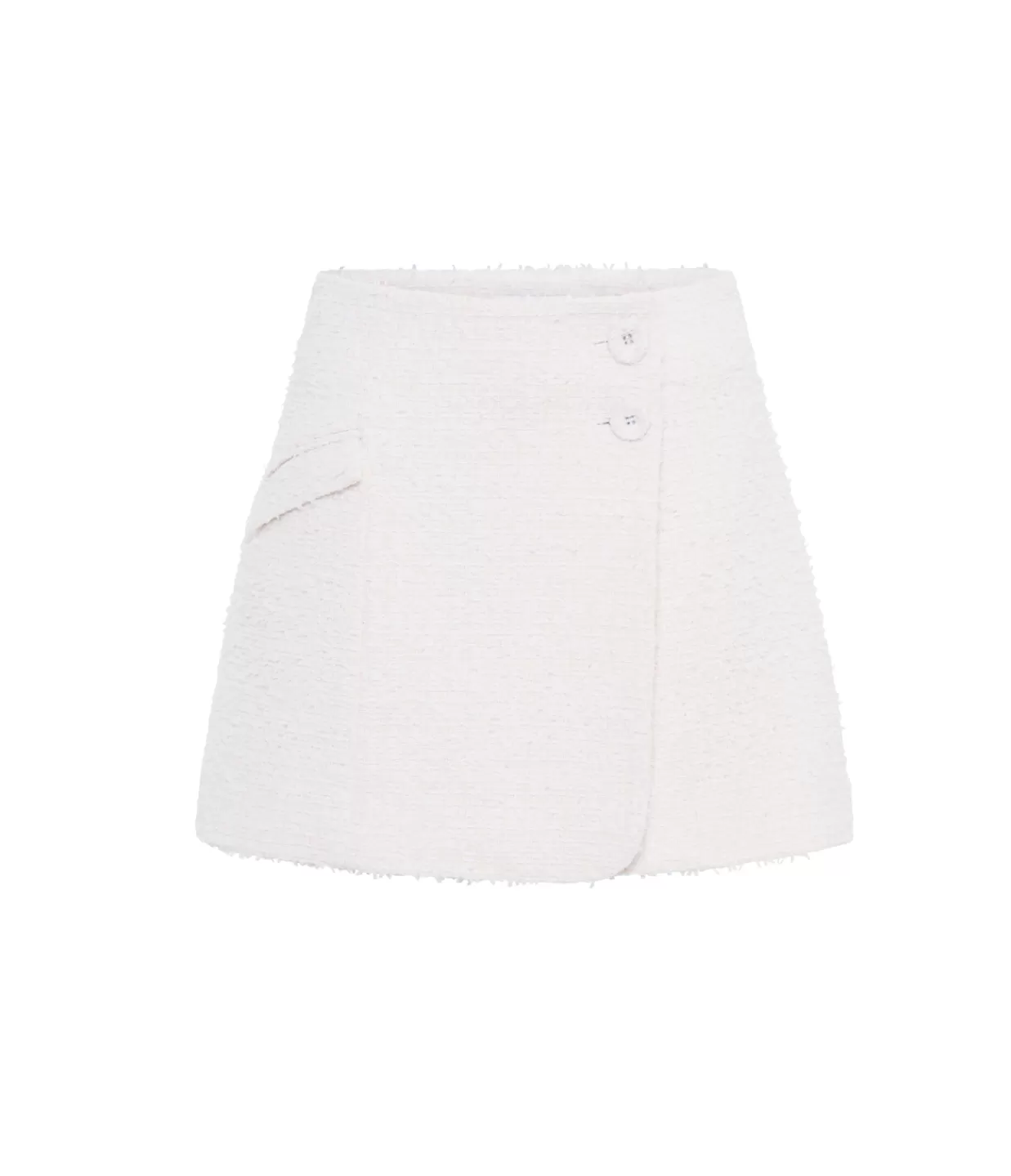 Fashion Jenna Tweed Skirt In Porcelain Skirts