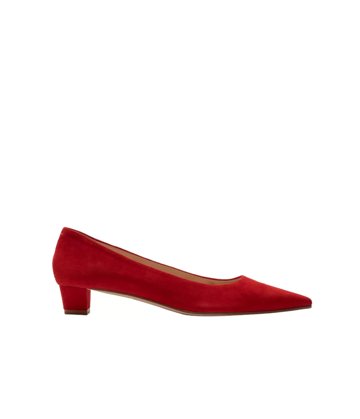 Best Judi Suede Pump In Red Heels & Pumps