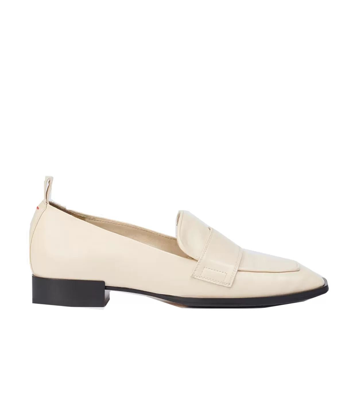 Best Sale Julie Nappa Loafer In Creamy Flat Shoes